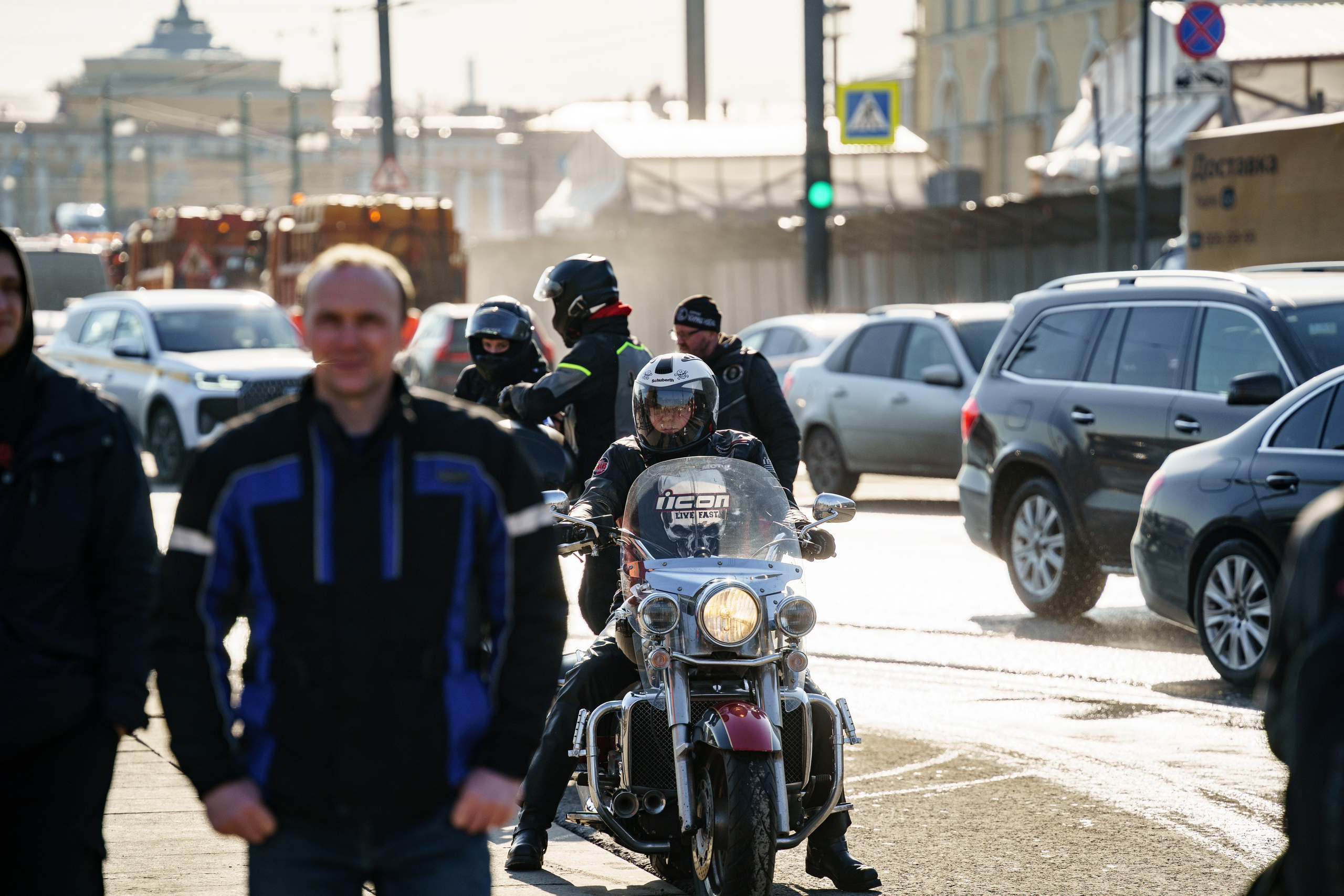 Прохват мотоклуба Norman Riders ч.1. Концертный и репортажный фотограф в Санкт-Петербурге Слава Пахомов