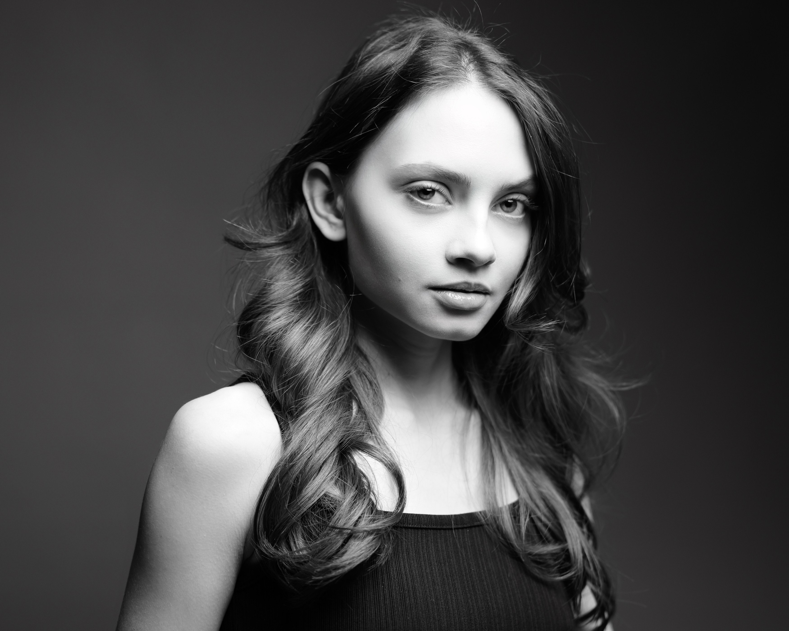 Karina. Studio shooting. Personal website of photographer Dmitry Raikin