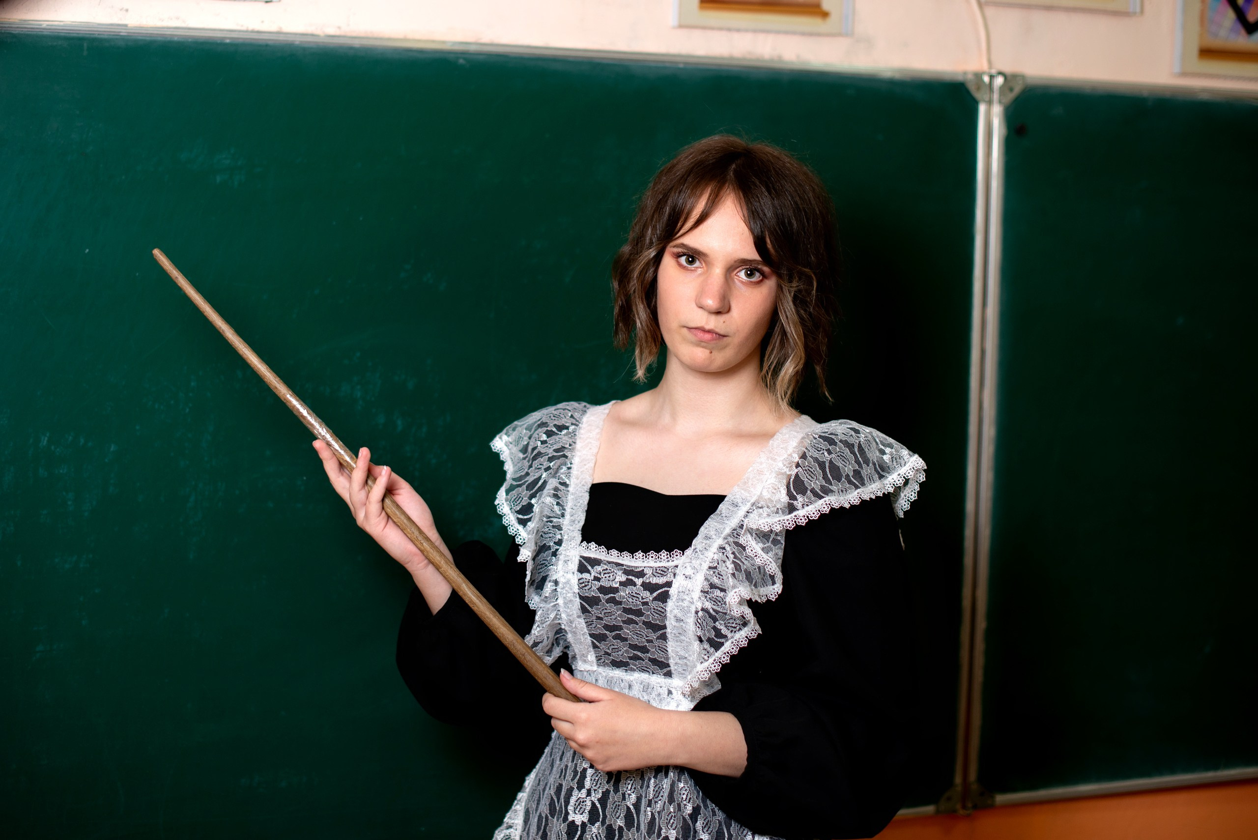 школьный фотограф в классе