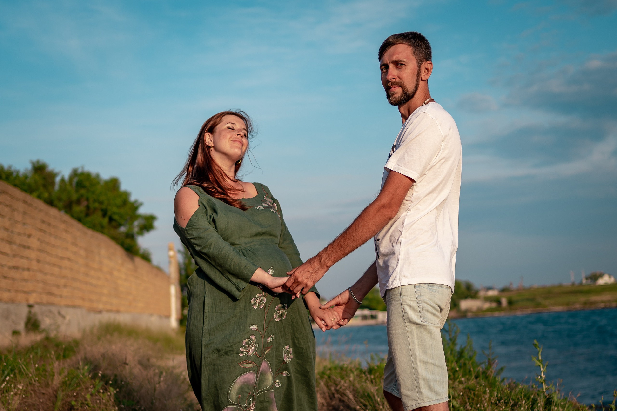 Вероника с мужем в Крыму. Семейный фотограф Варвара Сорока в городе Москве