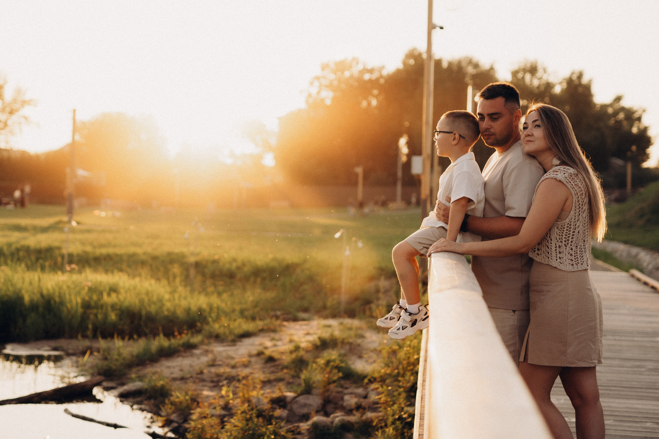 Прогулка на закате. Алёна Хомич. Свадебный и семейный фотограф Коломна, Москва