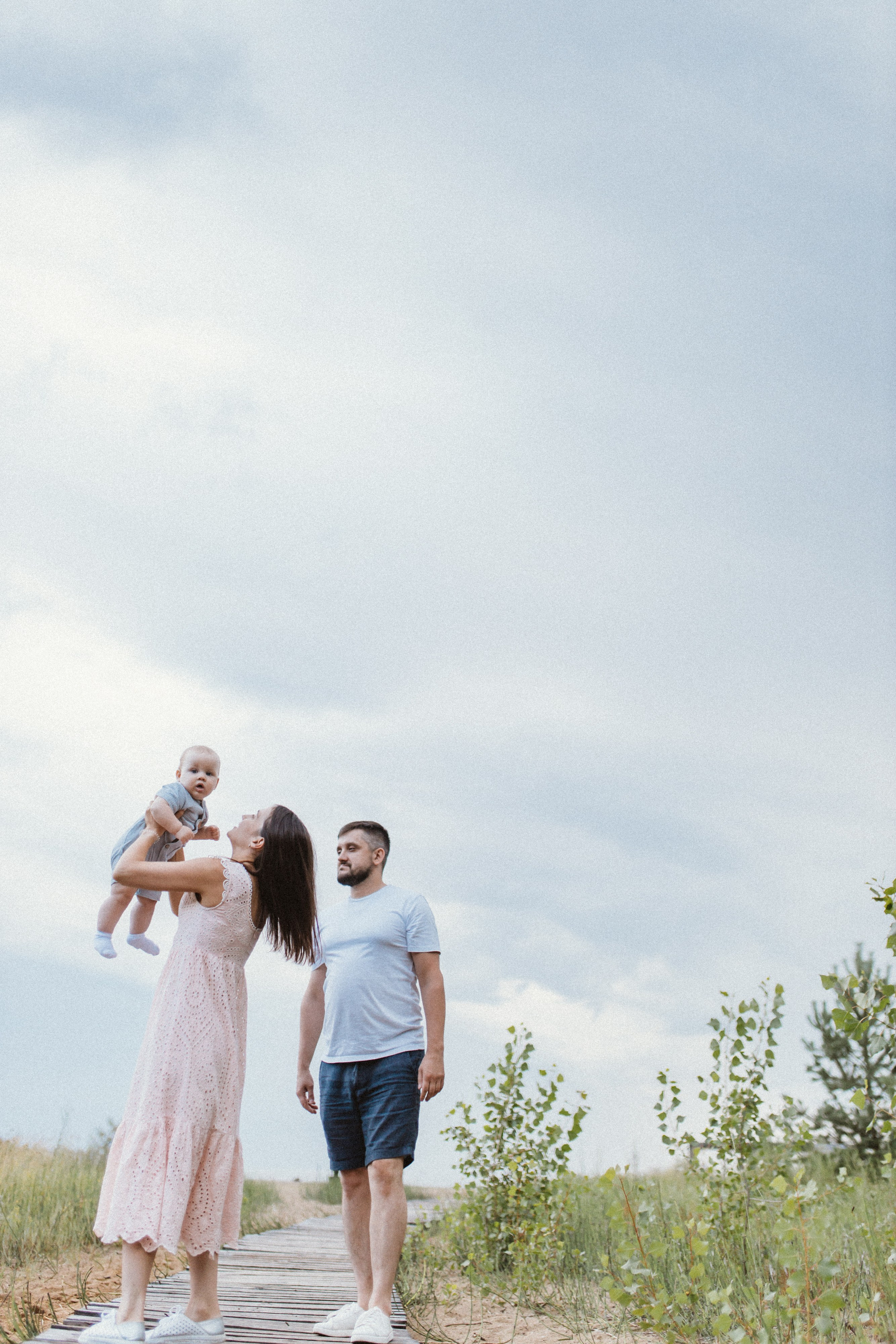 На берегу. Семейный и портретный фотограф в Новосибирске Мария Хлебус