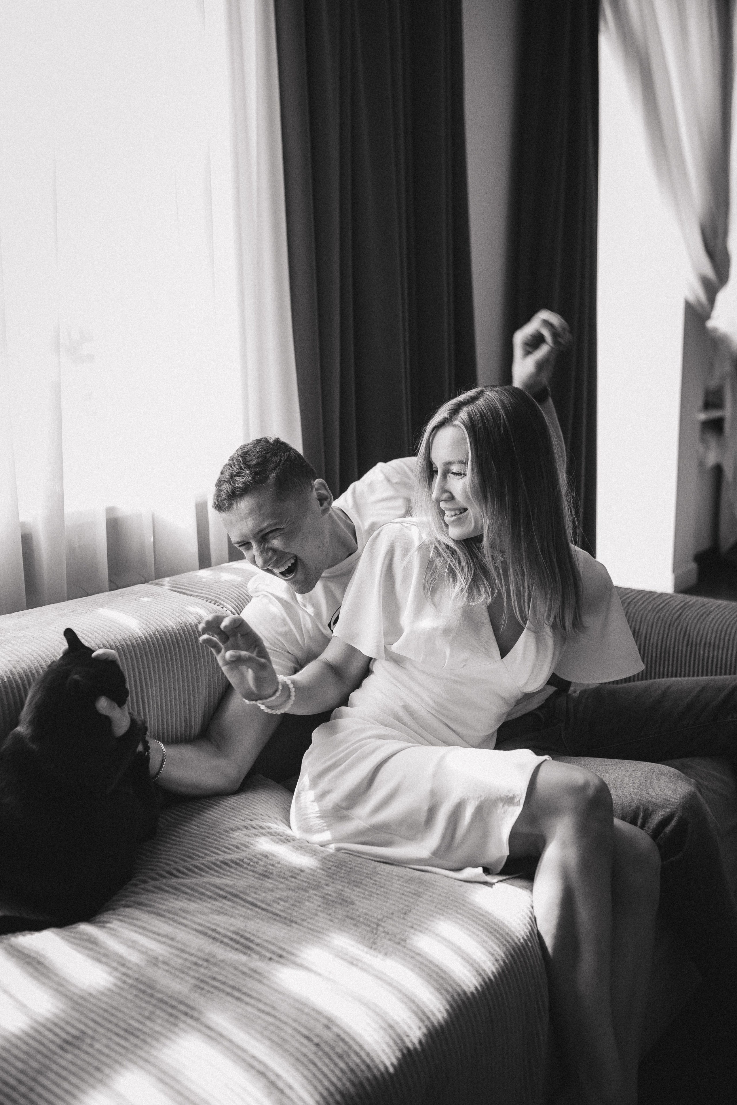 Семейная съемка дома. Семейный и детский фотограф в Москве Антонина Смирнова