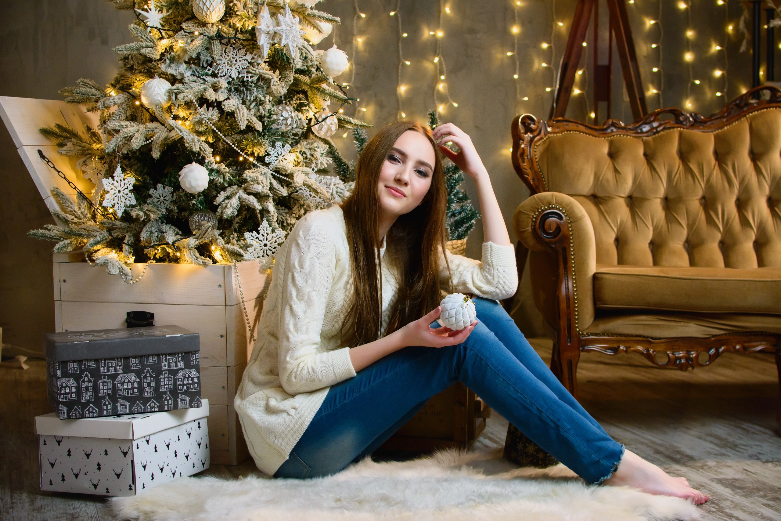 Новогодняя сказка для Лизы. Свадебный и семейный фотограф в г. Краснодар Екатерина Зверева