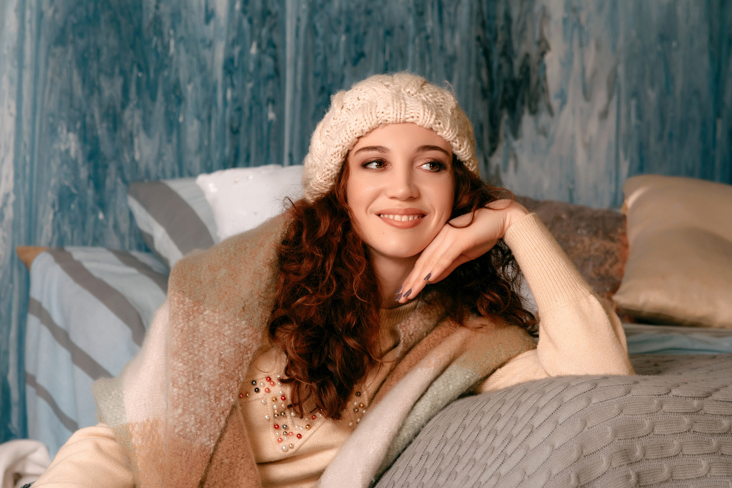 Новогодняя фотосессия сестренок Марии и Жени. Свадебный и семейный фотограф в г. Краснодар Екатерина Зверева