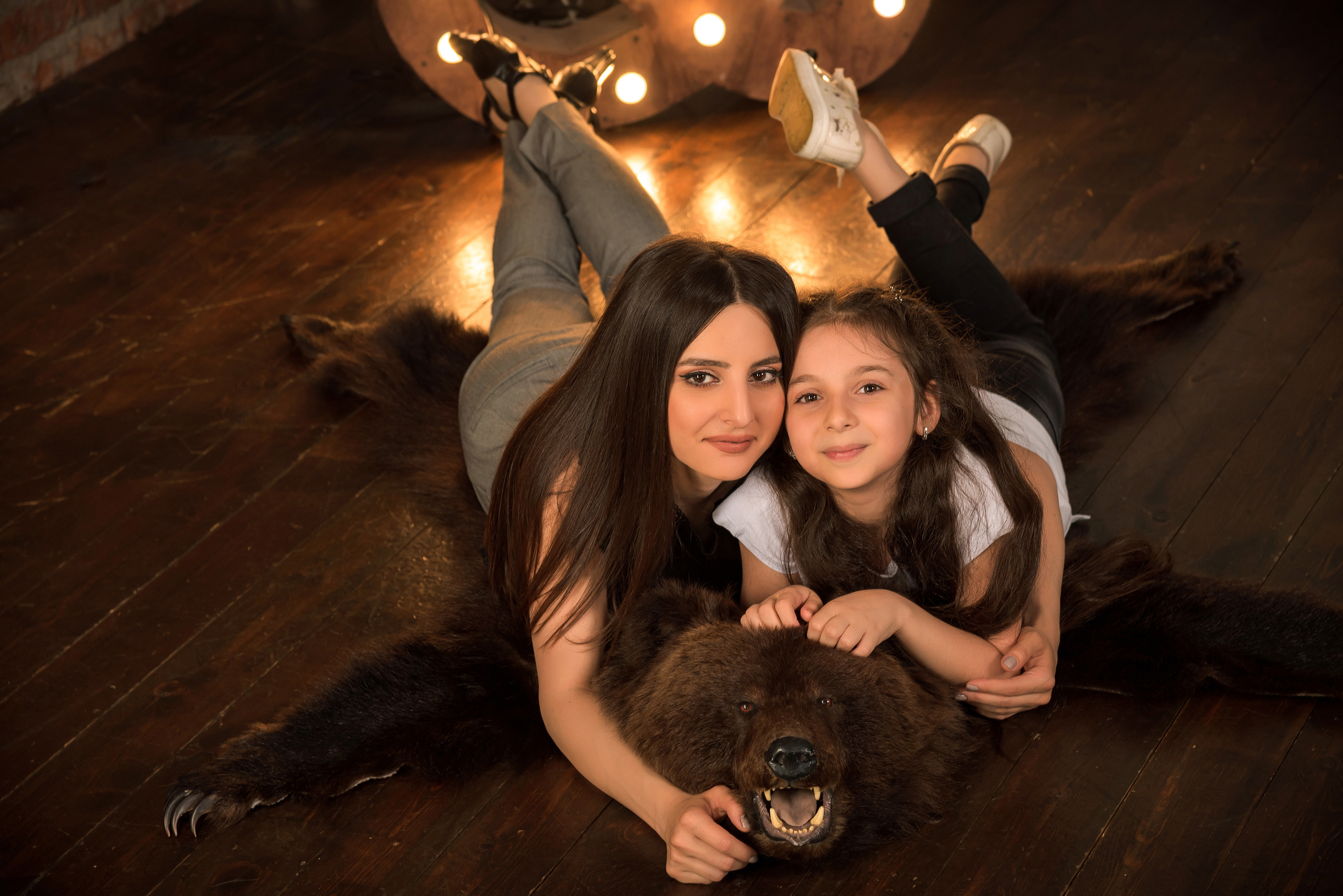 Фотосессия сестренок Айнур и Аси. Свадебный и семейный фотограф в г. Краснодар Екатерина Зверева