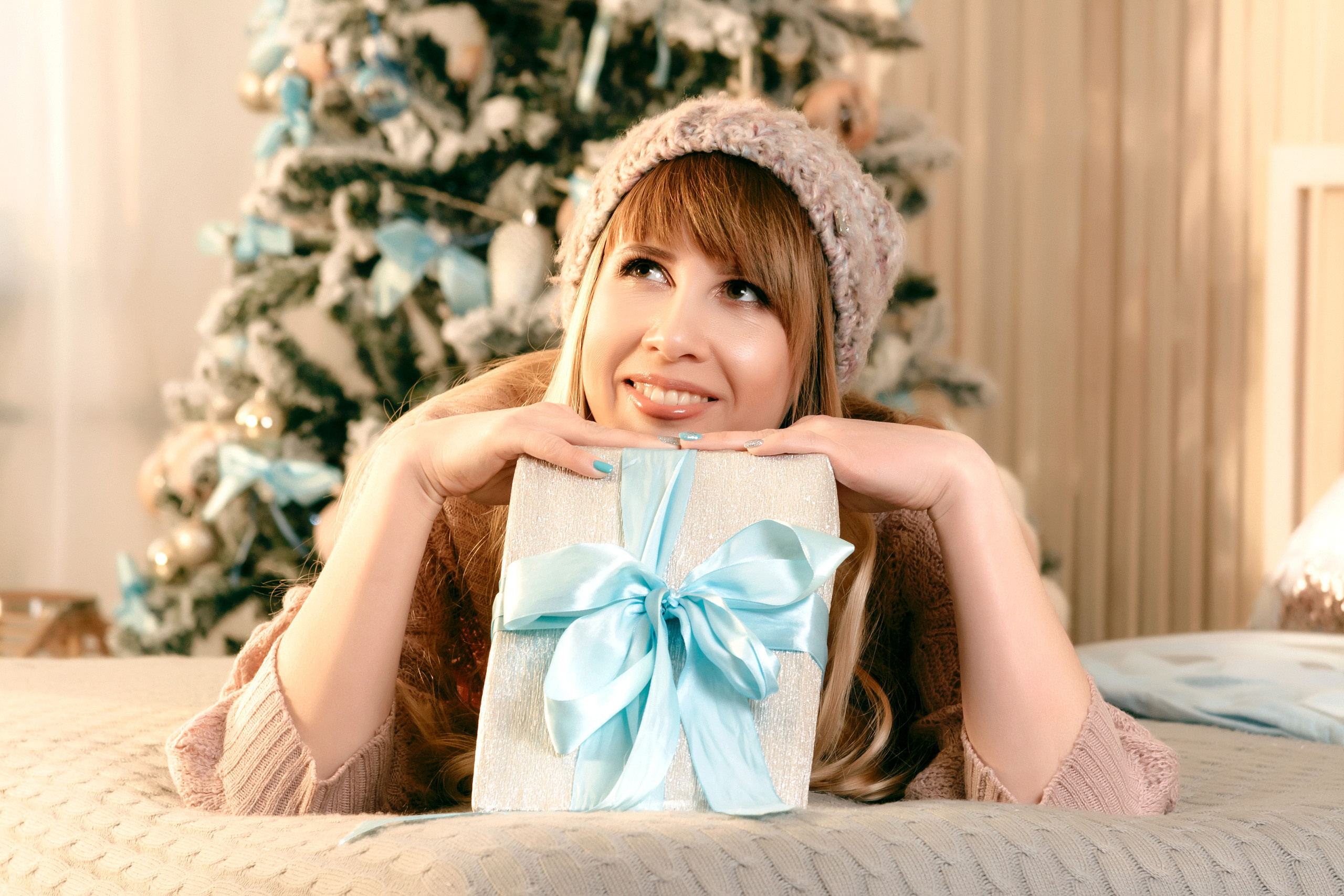 Новогодняя фотосессия сестренок Марии и Жени. Свадебный и семейный фотограф в г. Краснодар Екатерина Зверева