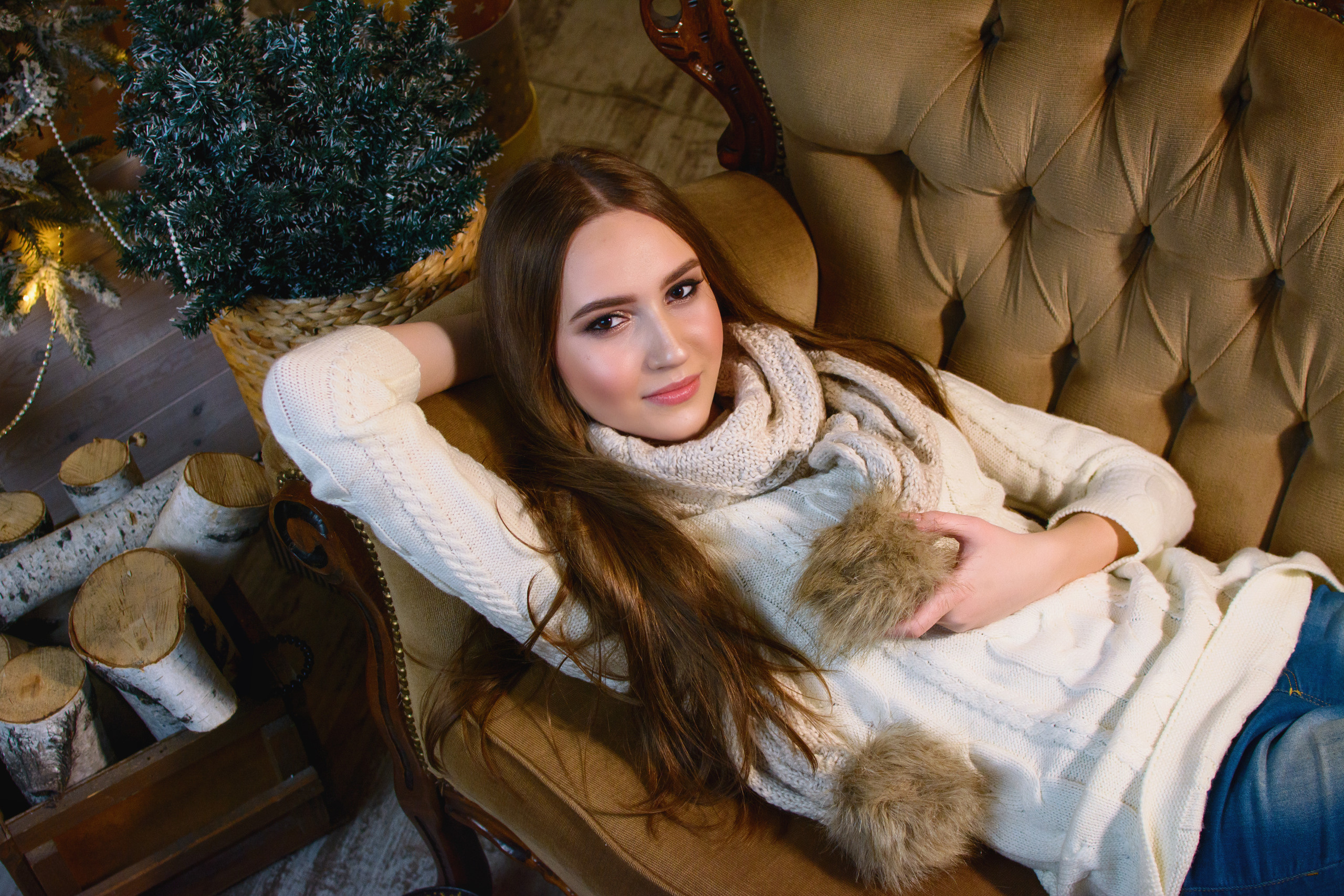 Новогодняя сказка для Лизы. Свадебный и семейный фотограф в г. Краснодар Екатерина Зверева