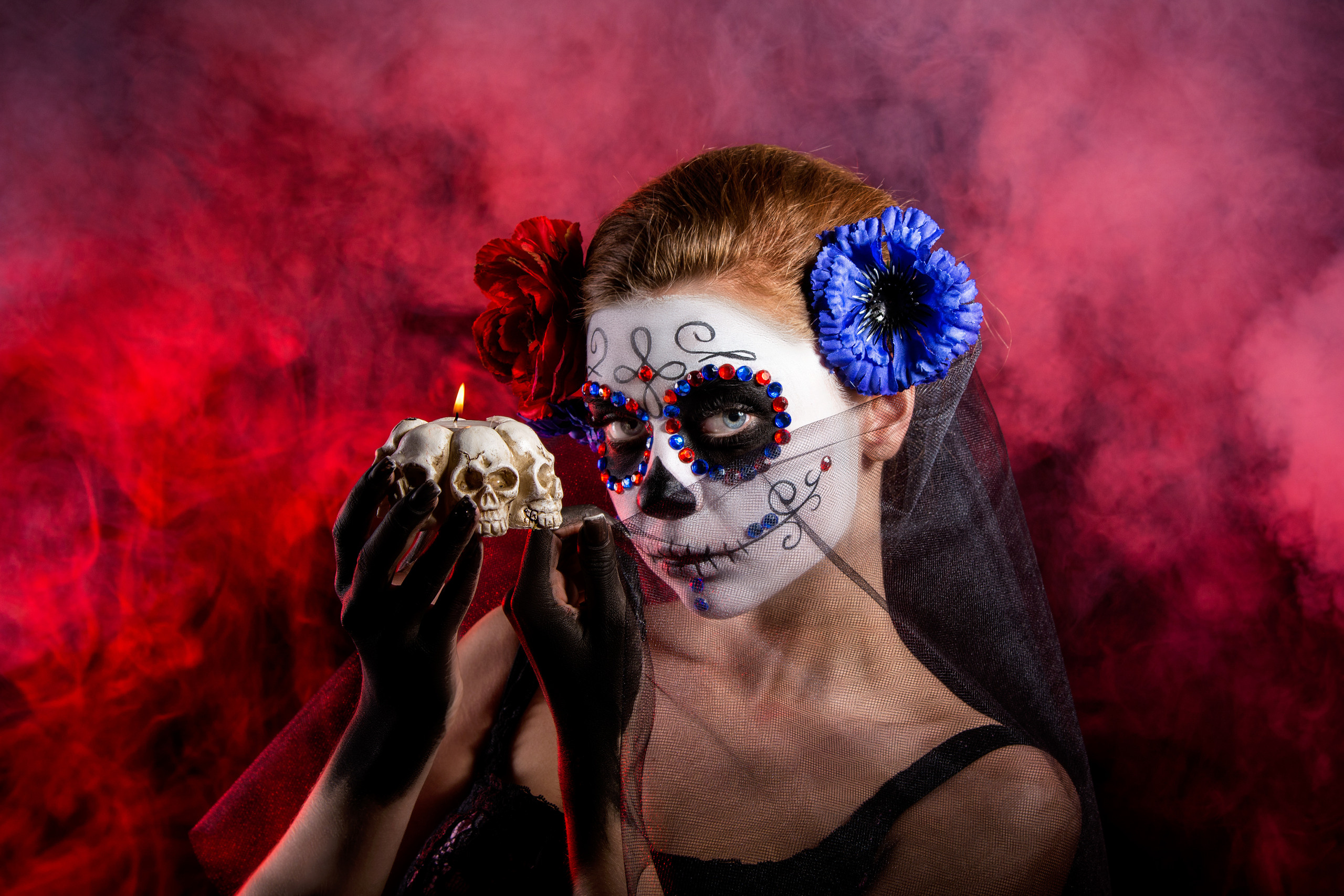 Тематическая фотосессия к Хеллоуину. Свадебный и семейный фотограф в г. Краснодар Екатерина Зверева