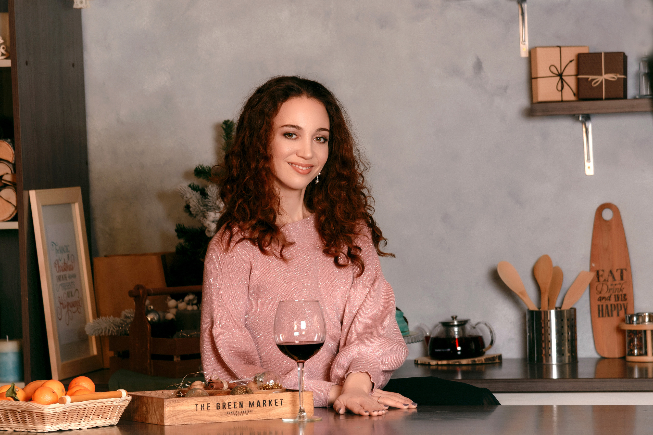 Новогодняя фотосессия сестренок Марии и Жени. Свадебный и семейный фотограф в г. Краснодар Екатерина Зверева