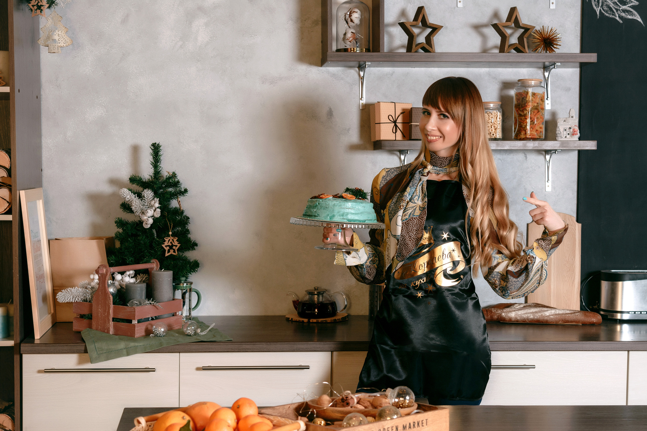 Новогодняя фотосессия сестренок Марии и Жени. Свадебный и семейный фотограф в г. Краснодар Екатерина Зверева