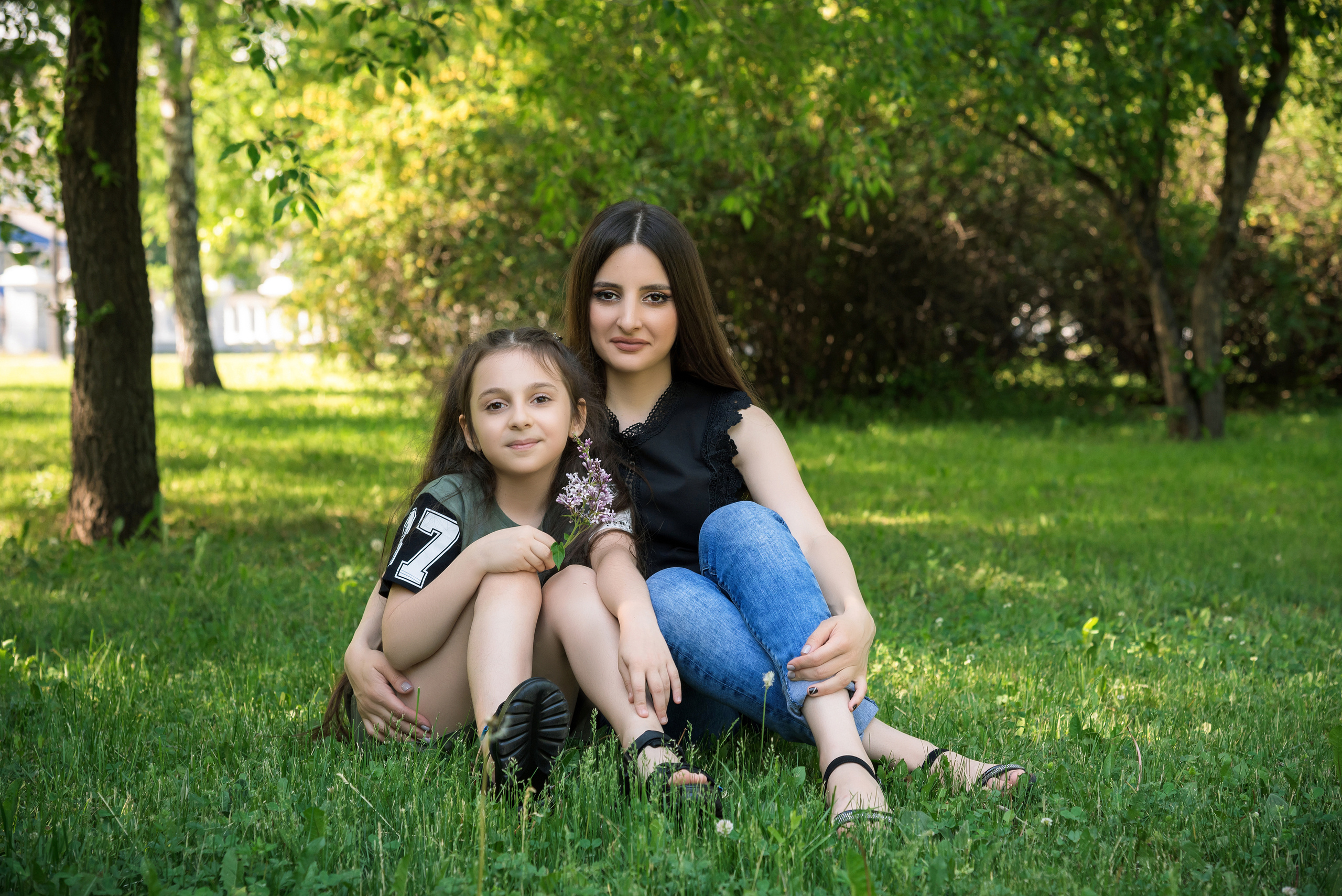 Фотосессия сестренок Айнур и Аси. Свадебный и семейный фотограф в г. Краснодар Екатерина Зверева