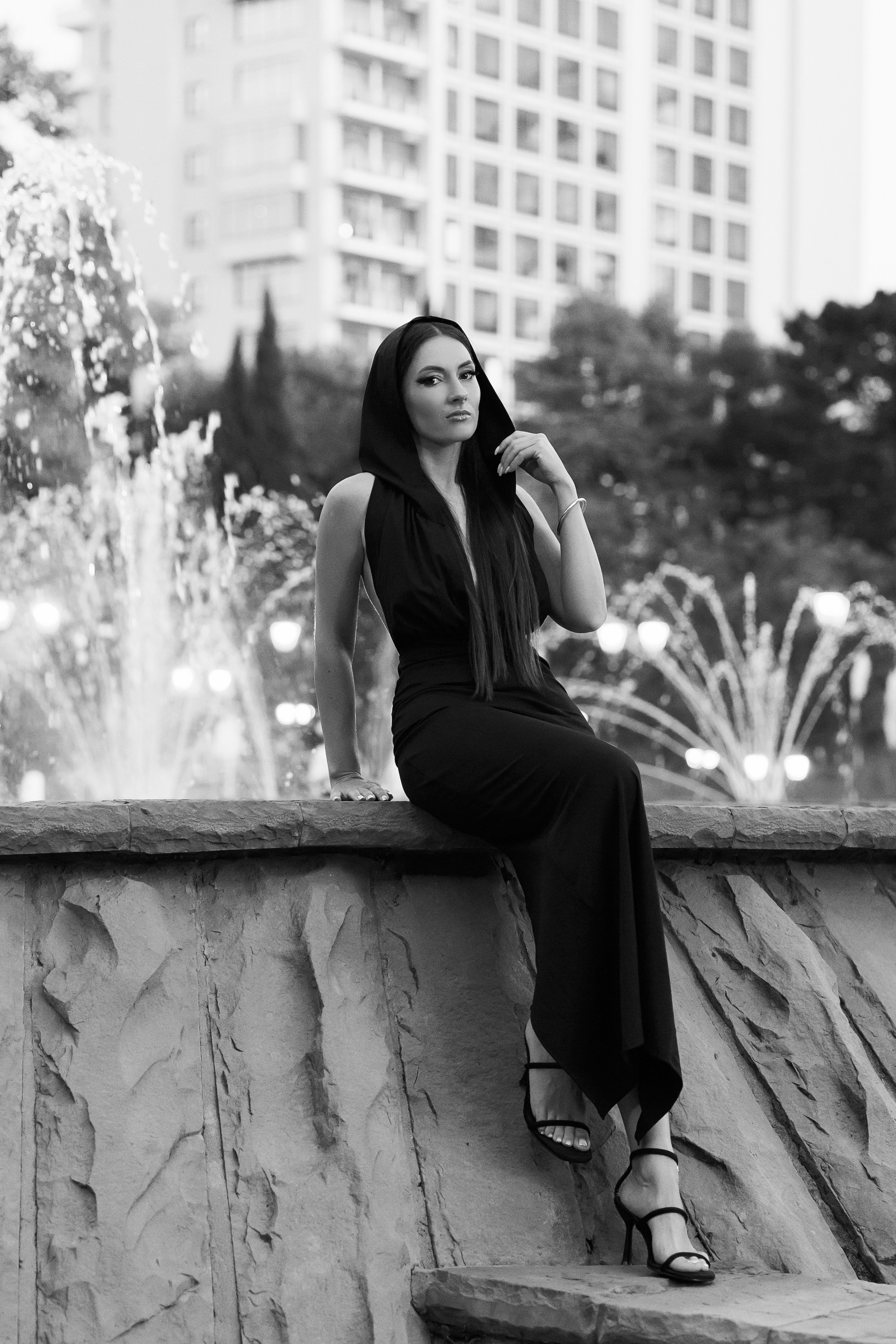 Фотосессия в вечернем городе. Свадебный и семейный фотограф в Сочи Денис Вялов