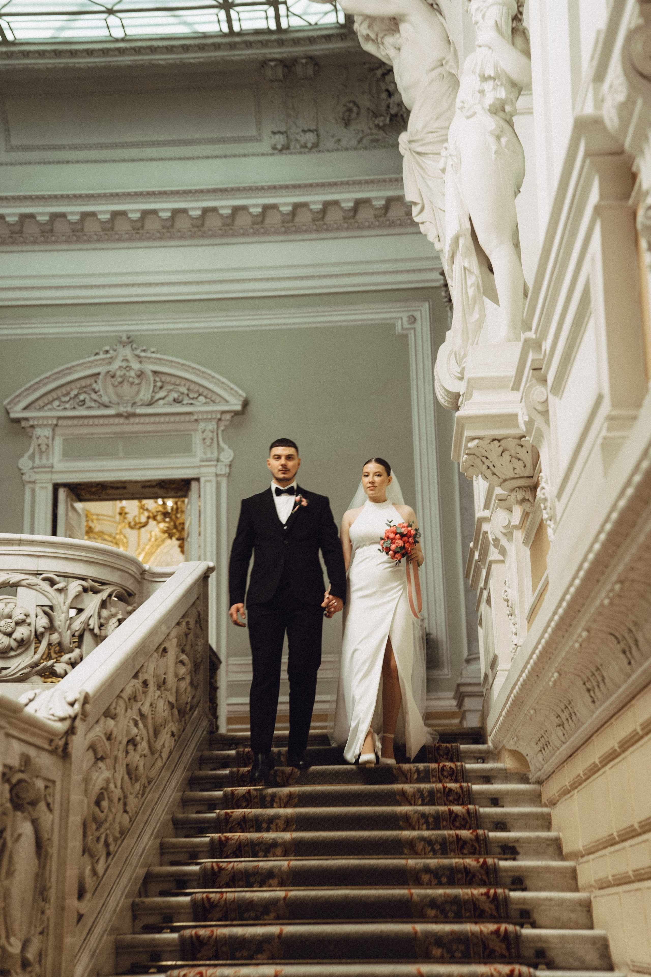 СВАДЕБНАЯ СЬЕМКА В ПЕВОМ ДВОРЦЕ БРАКОСОЧЕТАНИЯ. Профессиональный фотограф, Санкт-Петербург — Виктория Богомолова