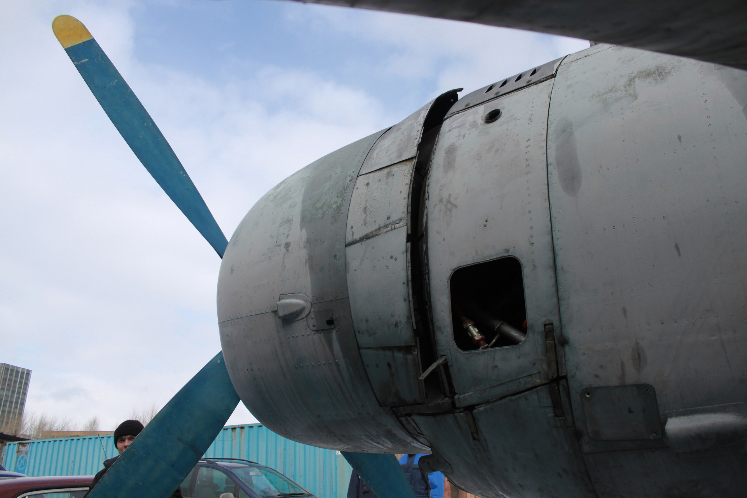 Ил-14Т «Голубая Мечта» работы в Тушино (2011 г.). Фотоальбом показывающий увлекательный мир авиации и мир медведей Андрея Иванова