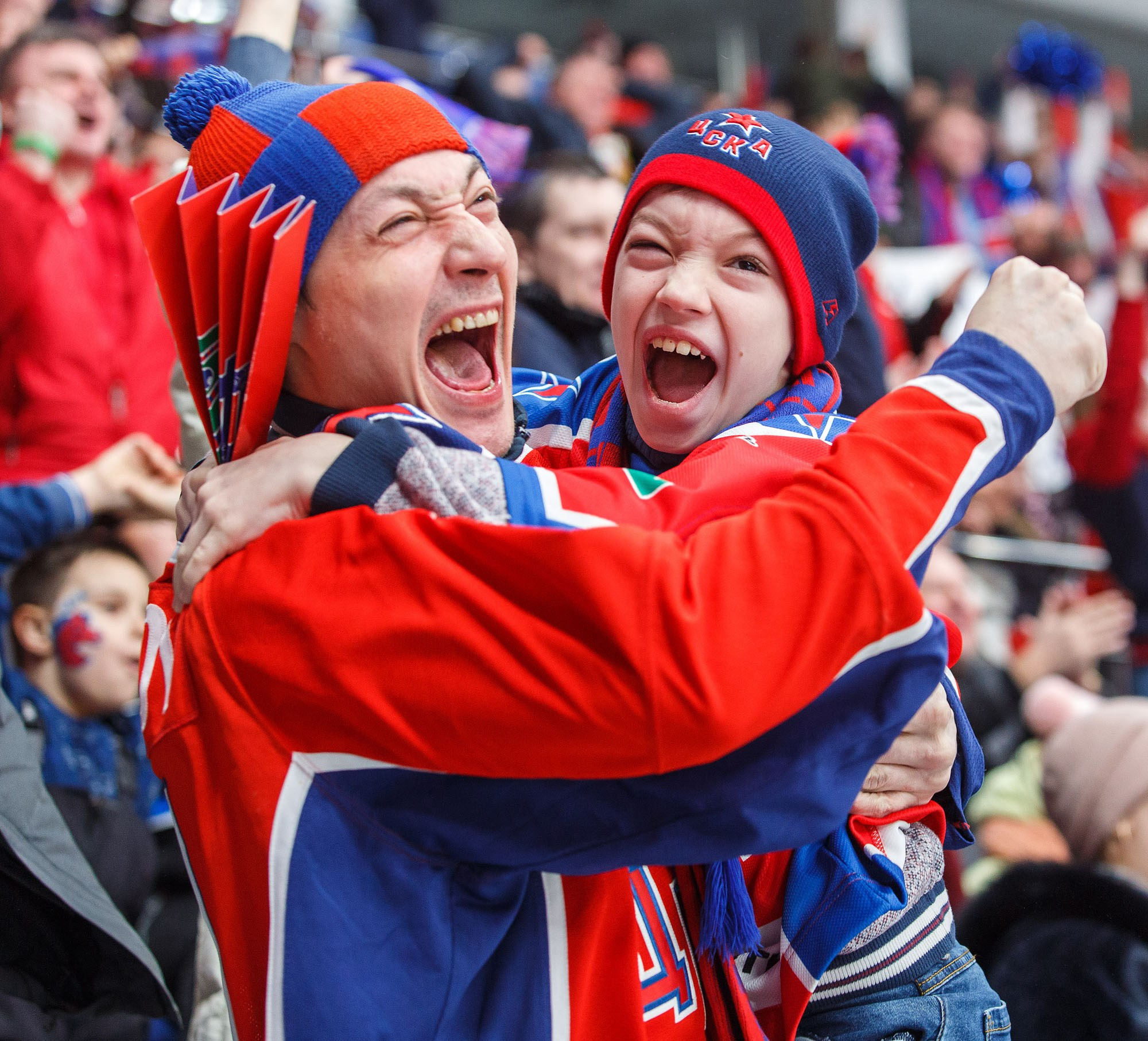 Болельщики на матчах. Репортажный фотограф в Москве