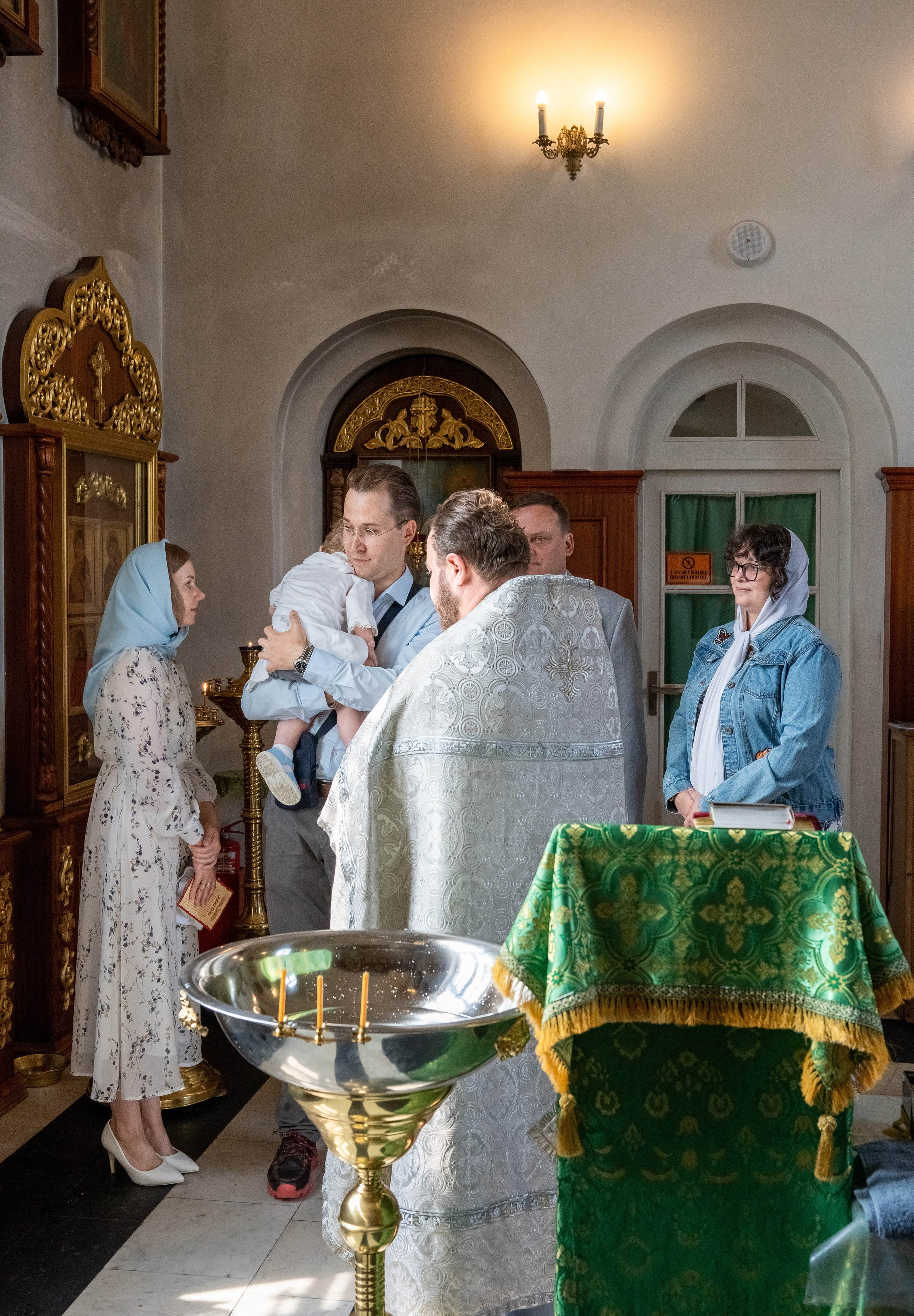 Крещение Анатолия. Студийный и портретный фотограф в САНКТ-ПЕТЕРБУРГЕИрина Махаон