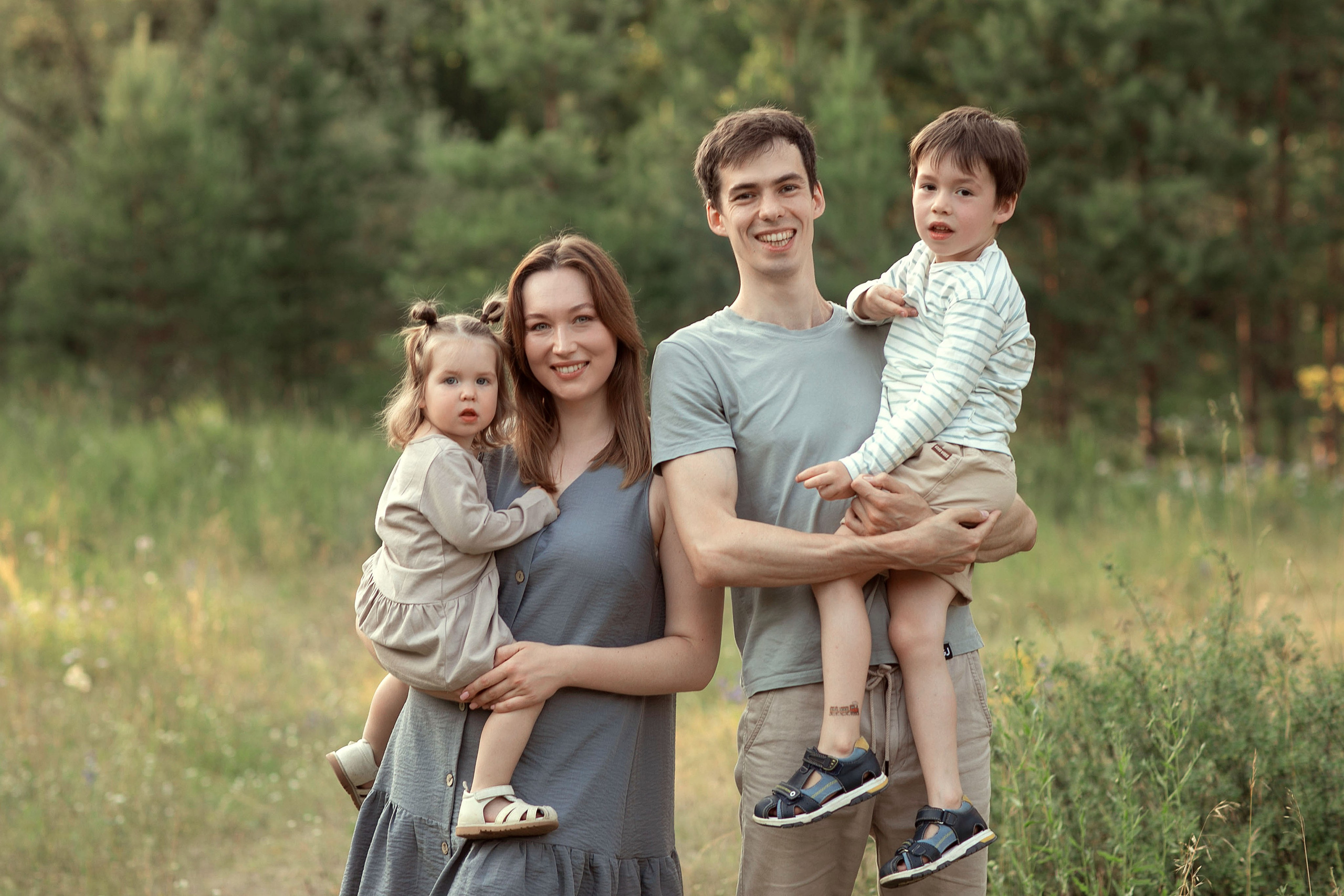 Семейные съемки. Фотограф новорожденных