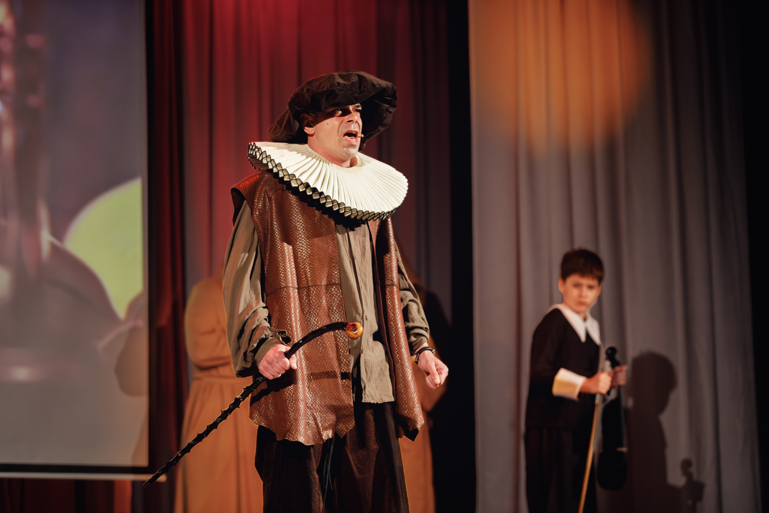 Мюзикл. Скрипка Паганини. Бэкстейдж. Фотограф портретист в Троицке и Москве Иван Парусиди