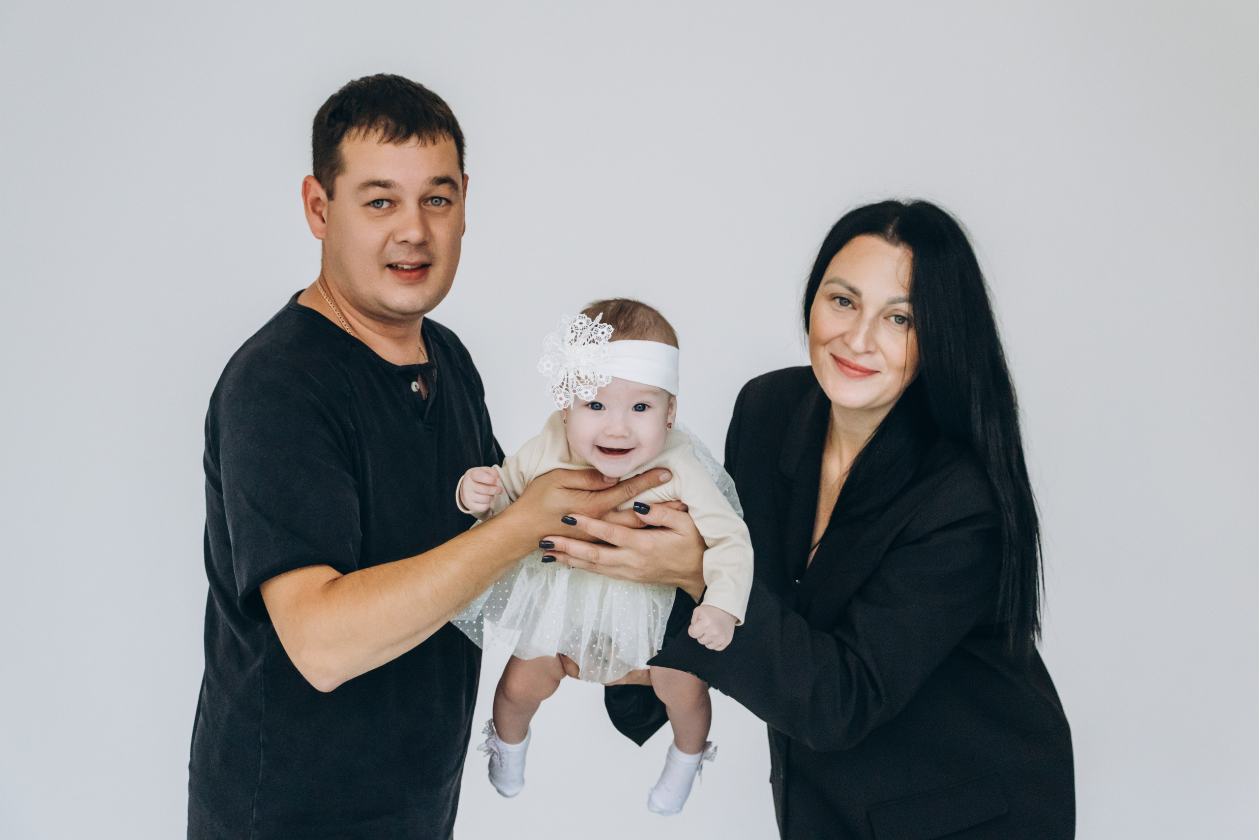 Семейная фотосессия в студии, Екатеринбург. Фотограф в Екатеринбурге Пойгина Елена