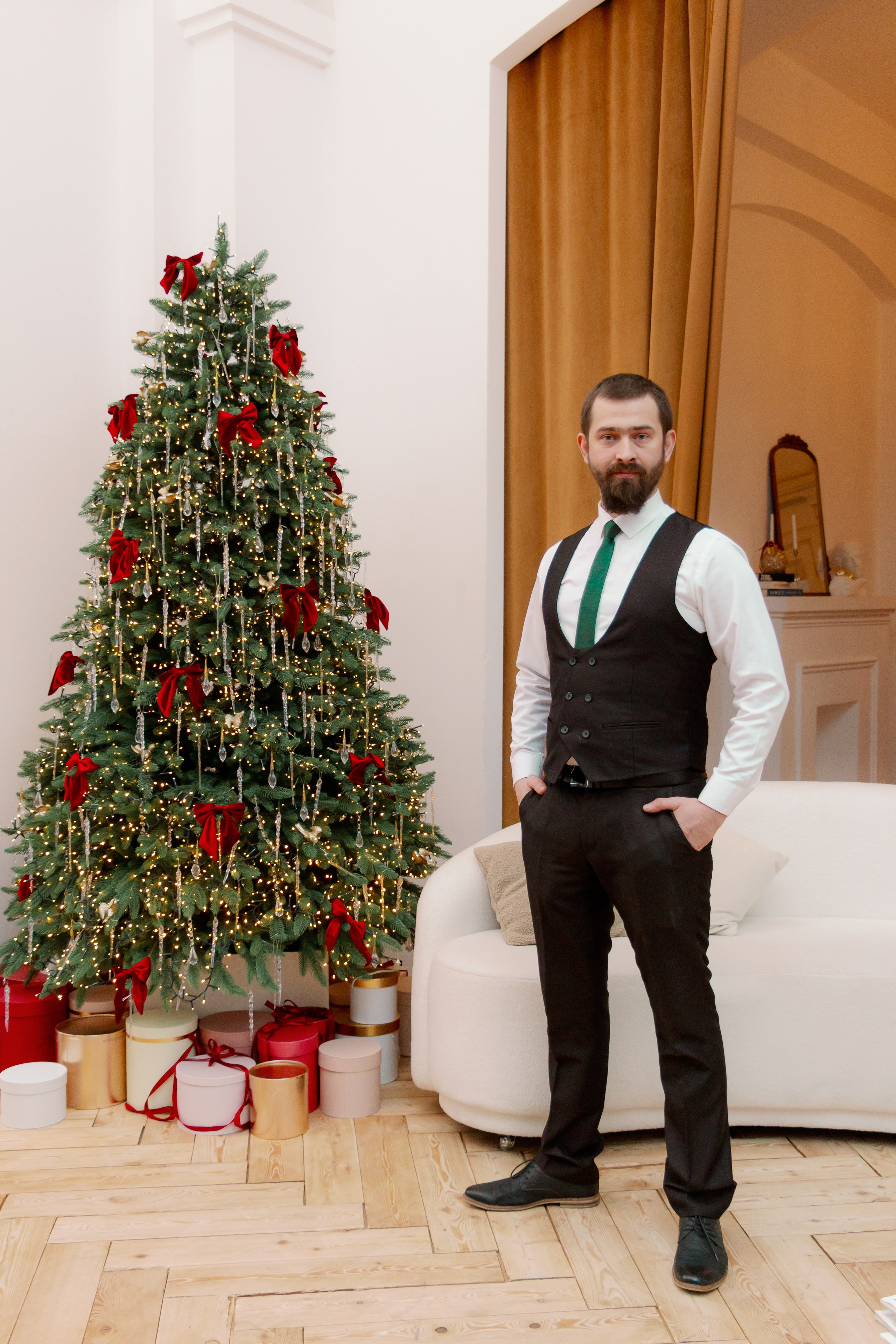 Время чудес! Семейная новогодняя фотосессия в студии, Екатеринбург. Фотограф в Екатеринбурге Пойгина Елена