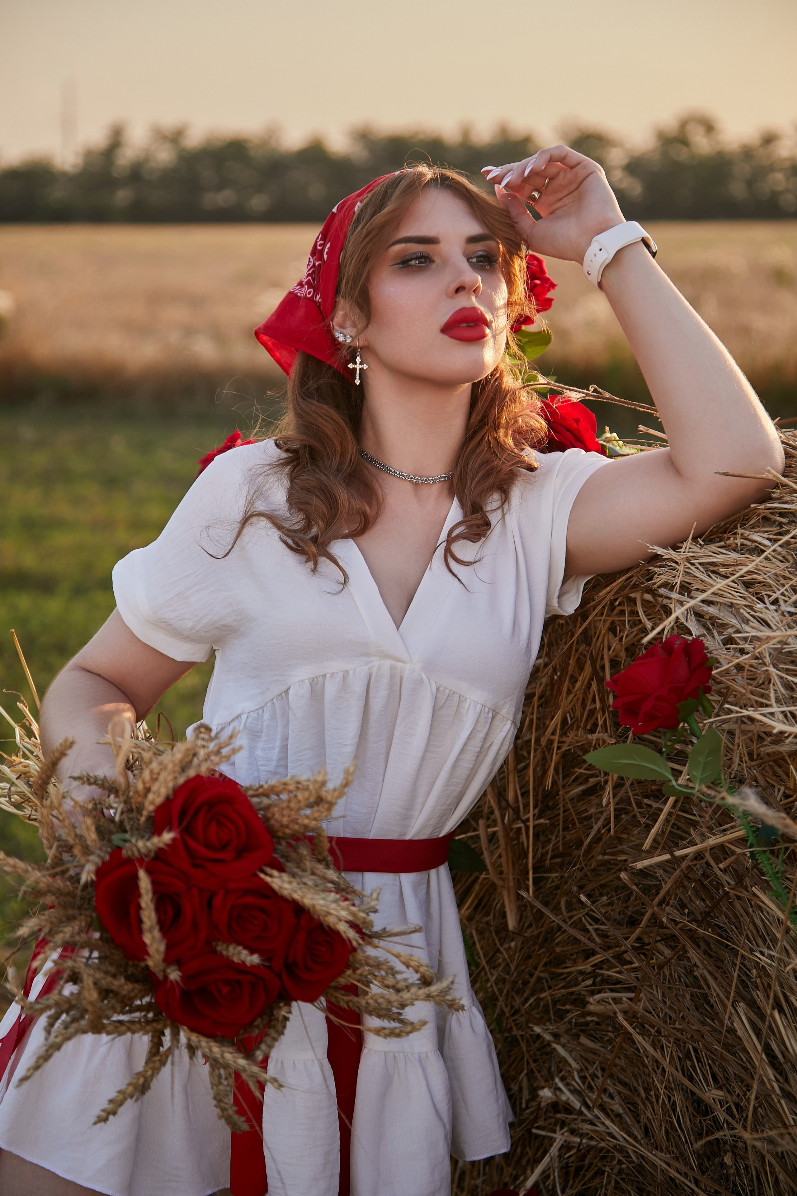 «Розы в соломе». Свадебный и креативный фотограф в ЮФО и МСК