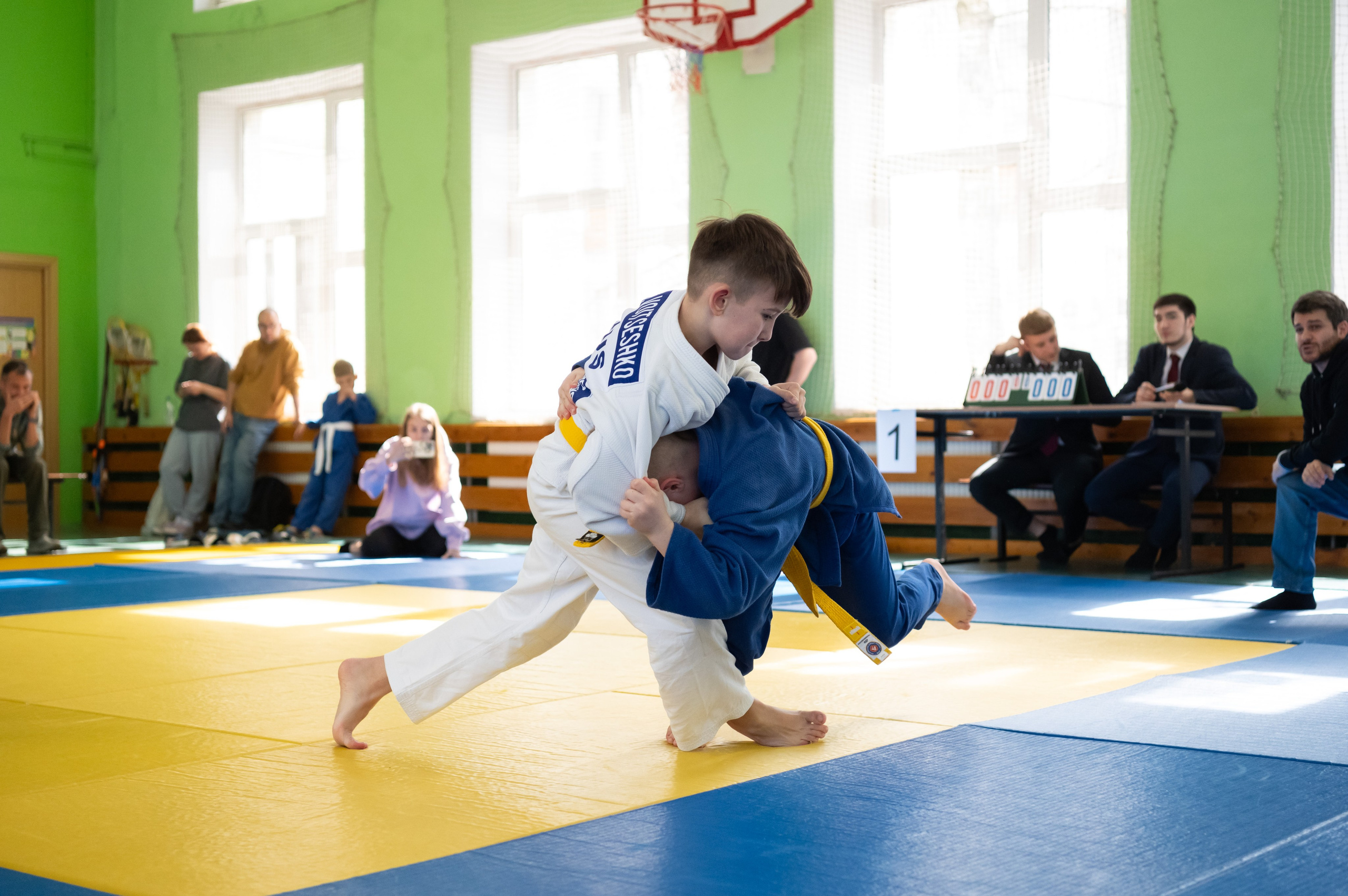 Спортивные соревнования по Дзюдо. Детский и семейный фотограф г. Москва Оксана Катаджи