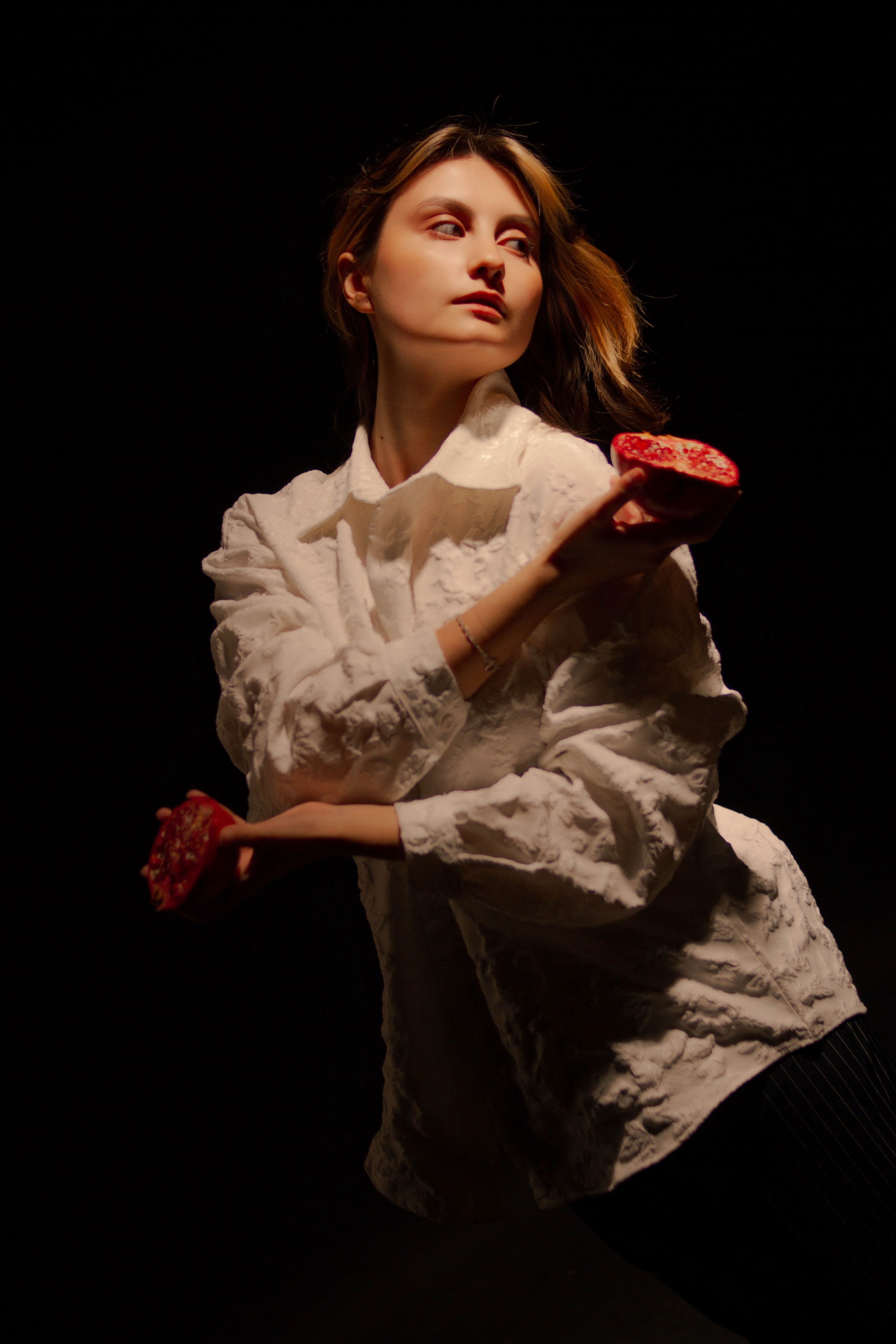 Гранат и жемчуг. Создадим шедевр? Виталина и её фотоискусство