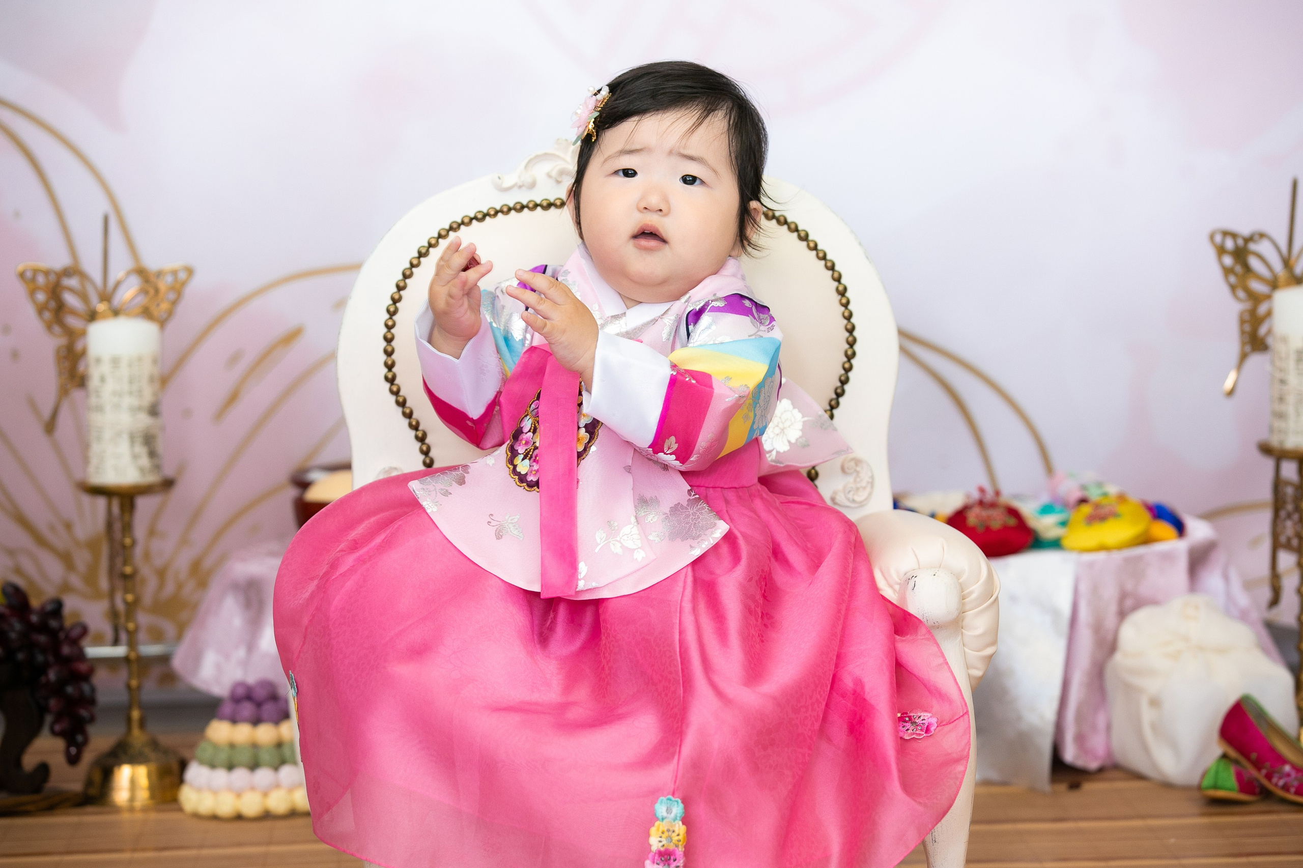 첫돌 Утренняя церемония (малыши). «Инбок» Фото студия