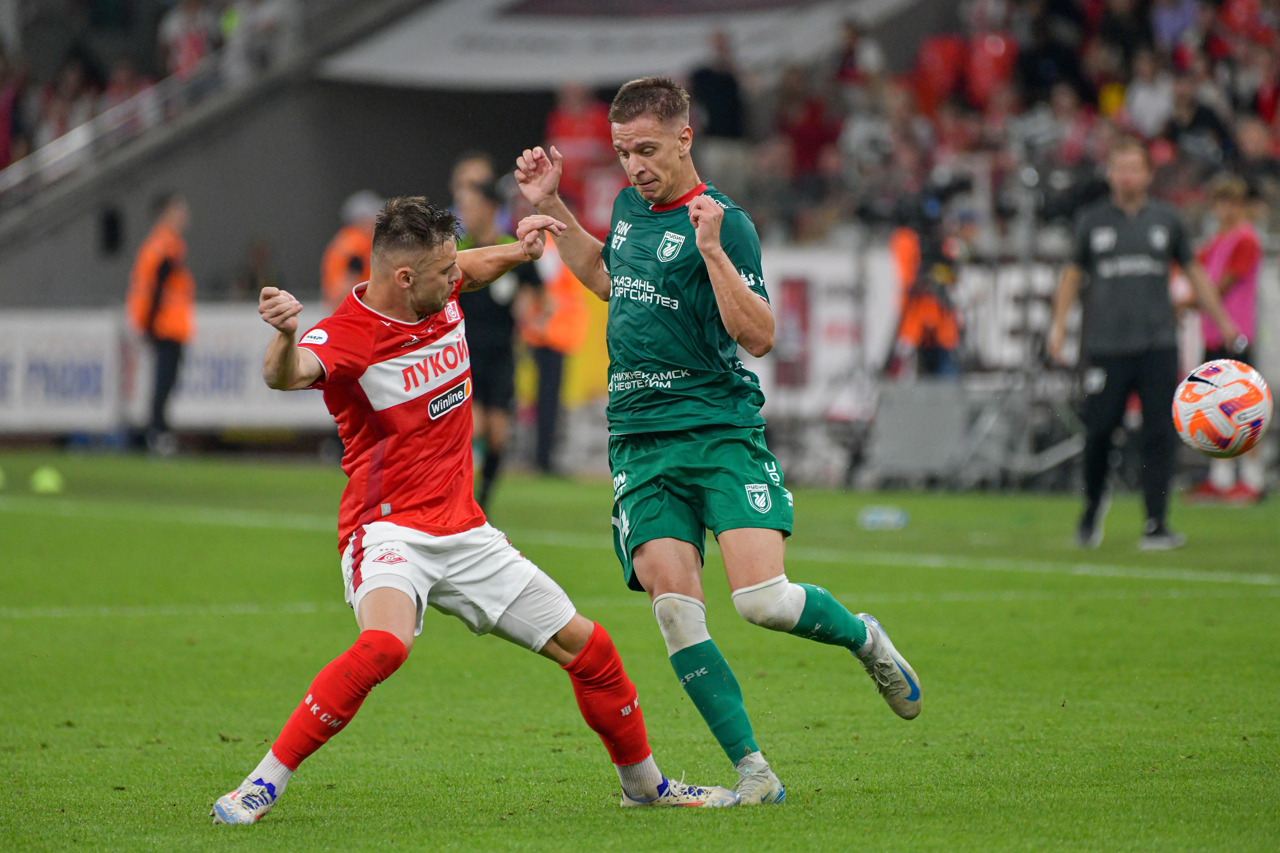 ФК «Спартак-Москва» — ФК «Рубин» 》1:0《 Чемпионат России по футболу. Российская Премьер-Лига. 7 тур. 31.08.2024 «Лукойл Арена» г. Москва. Свой взгляд через объектив