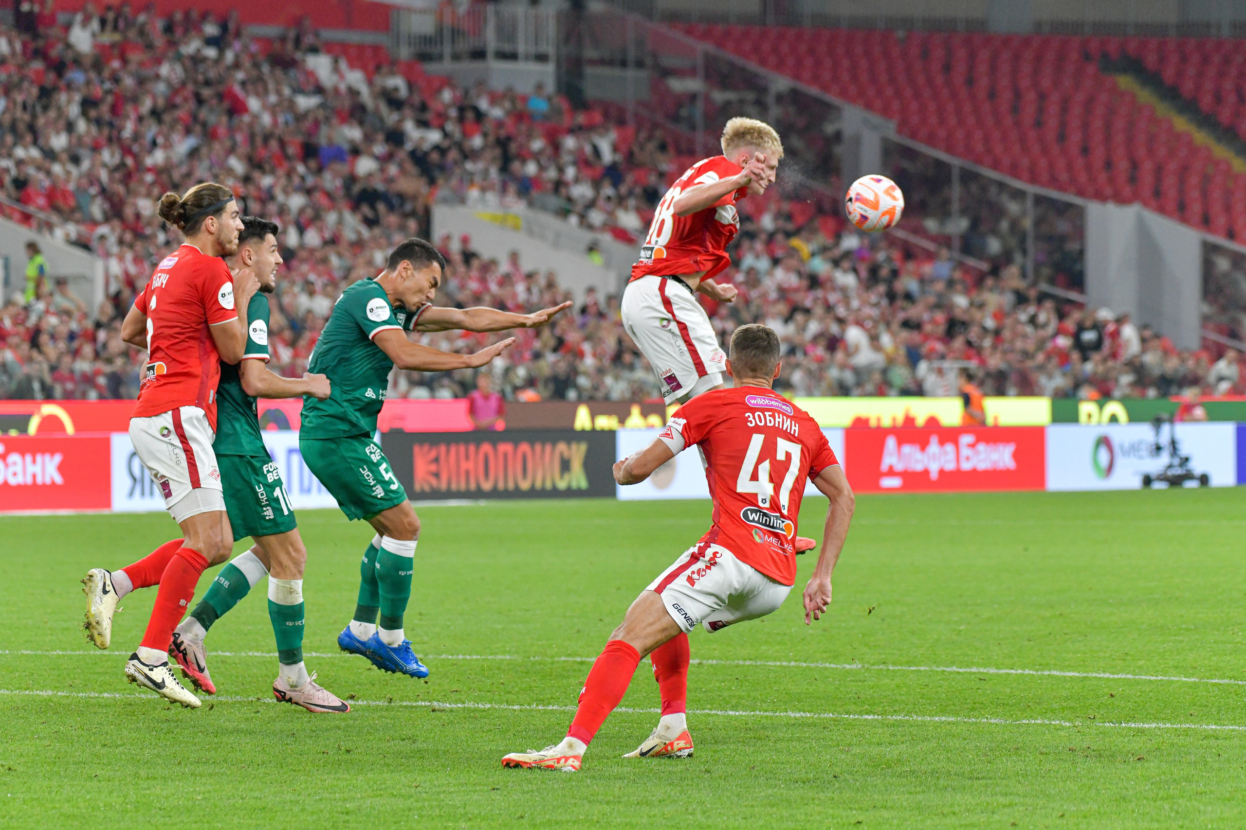 ФК «Спартак-Москва» — ФК «Рубин» 》1:0《 Чемпионат России по футболу. Российская Премьер-Лига. 7 тур. 31.08.2024 «Лукойл Арена» г. Москва. Свой взгляд через объектив