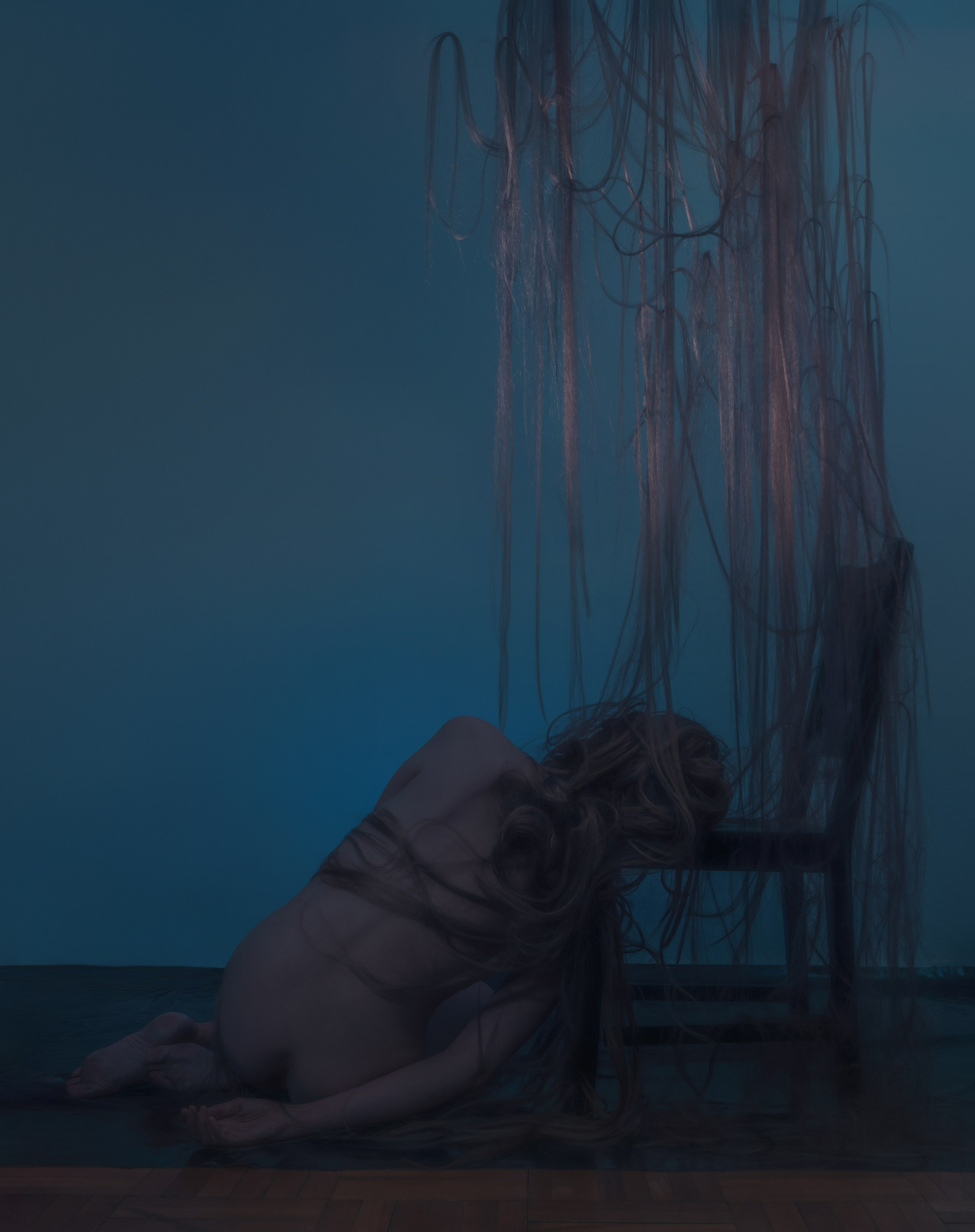 Тонкая белая полоска на воде. Художественная фотография в Санкт-Петербурге Алина Берёзкина