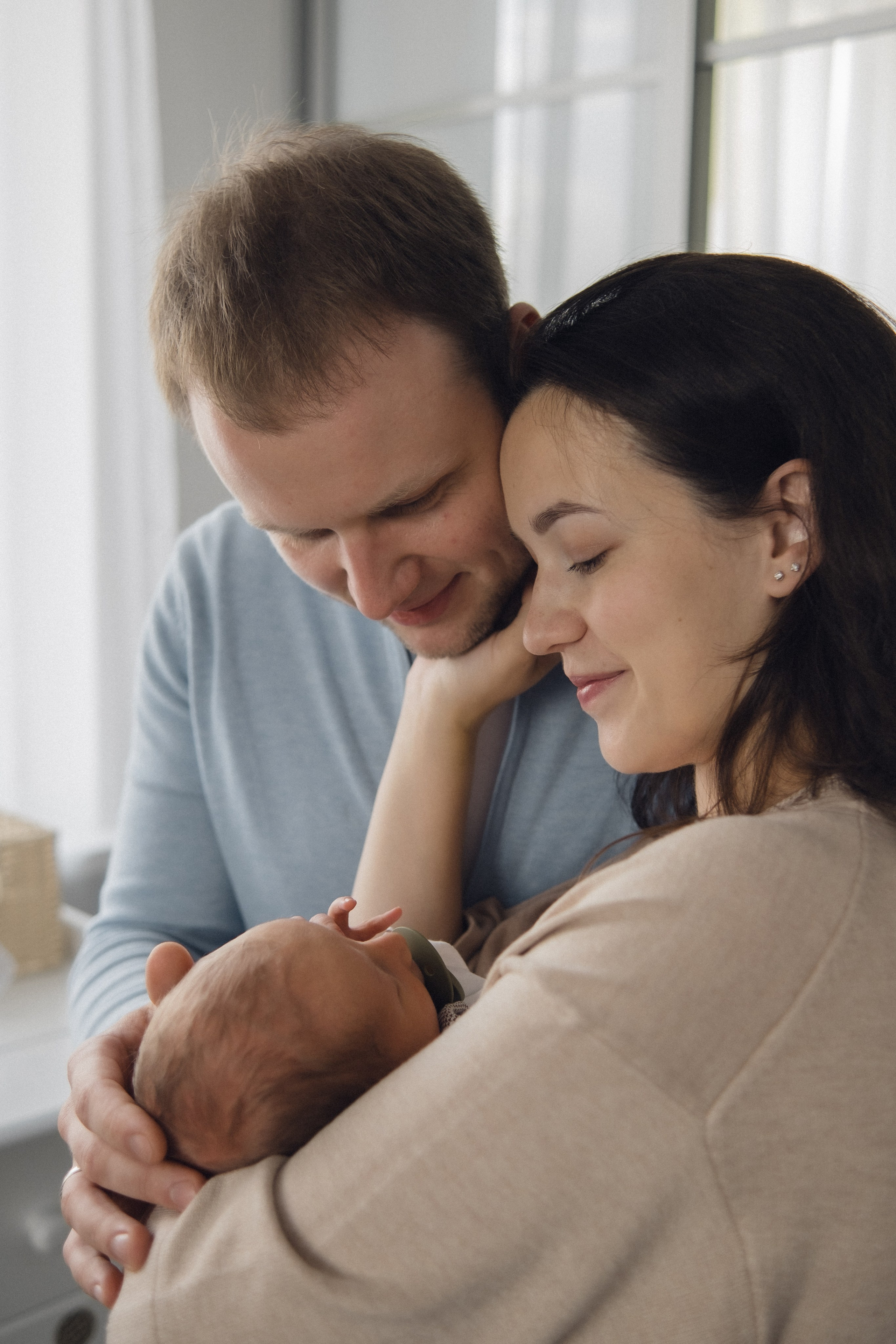 Мирон, первый день дома. Семейный фотограф Уфа Головченко Анастасия
