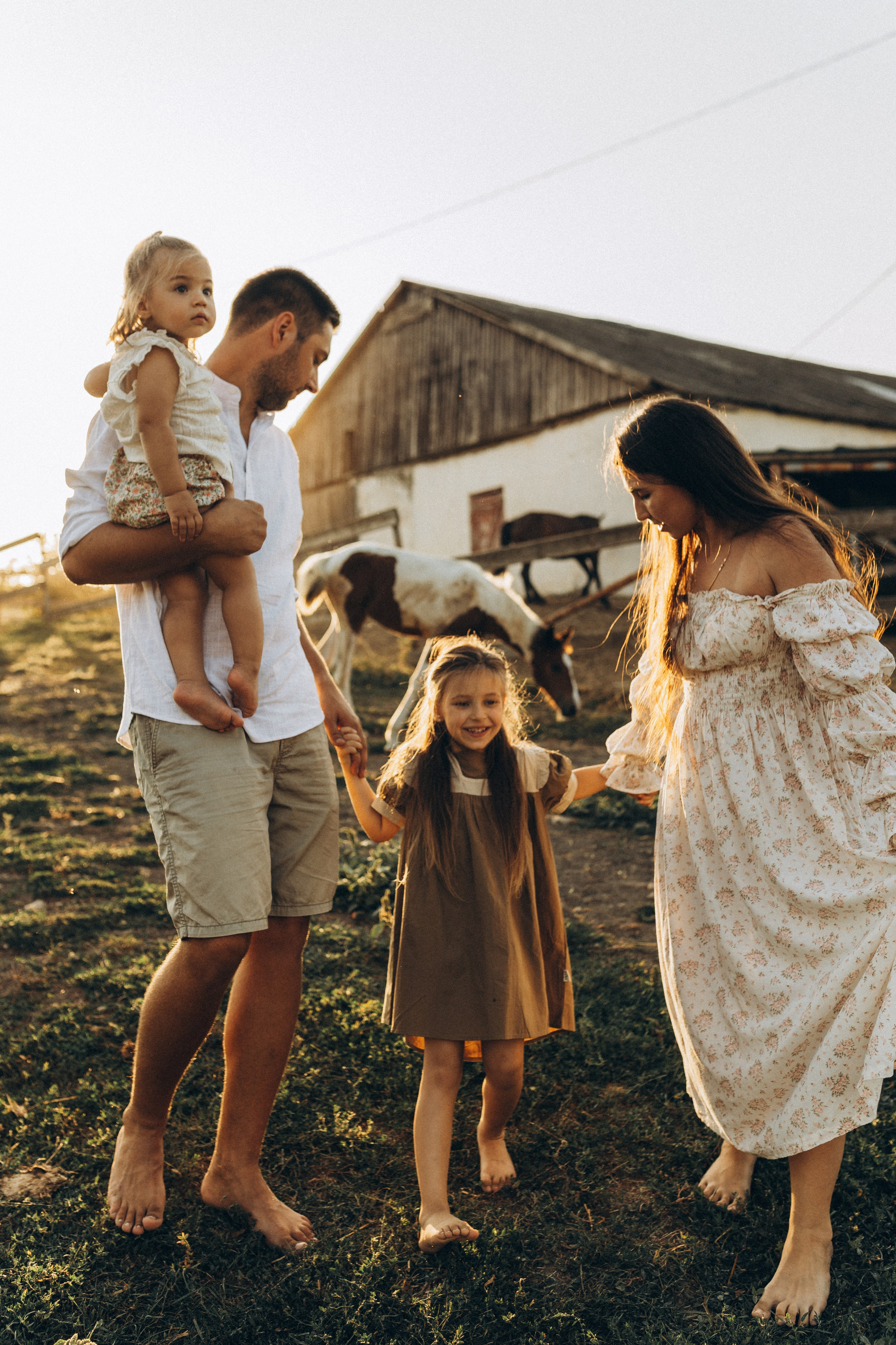 На ферме. Семейный фотограф в Новороссийске и Анапе Александра Яковлева