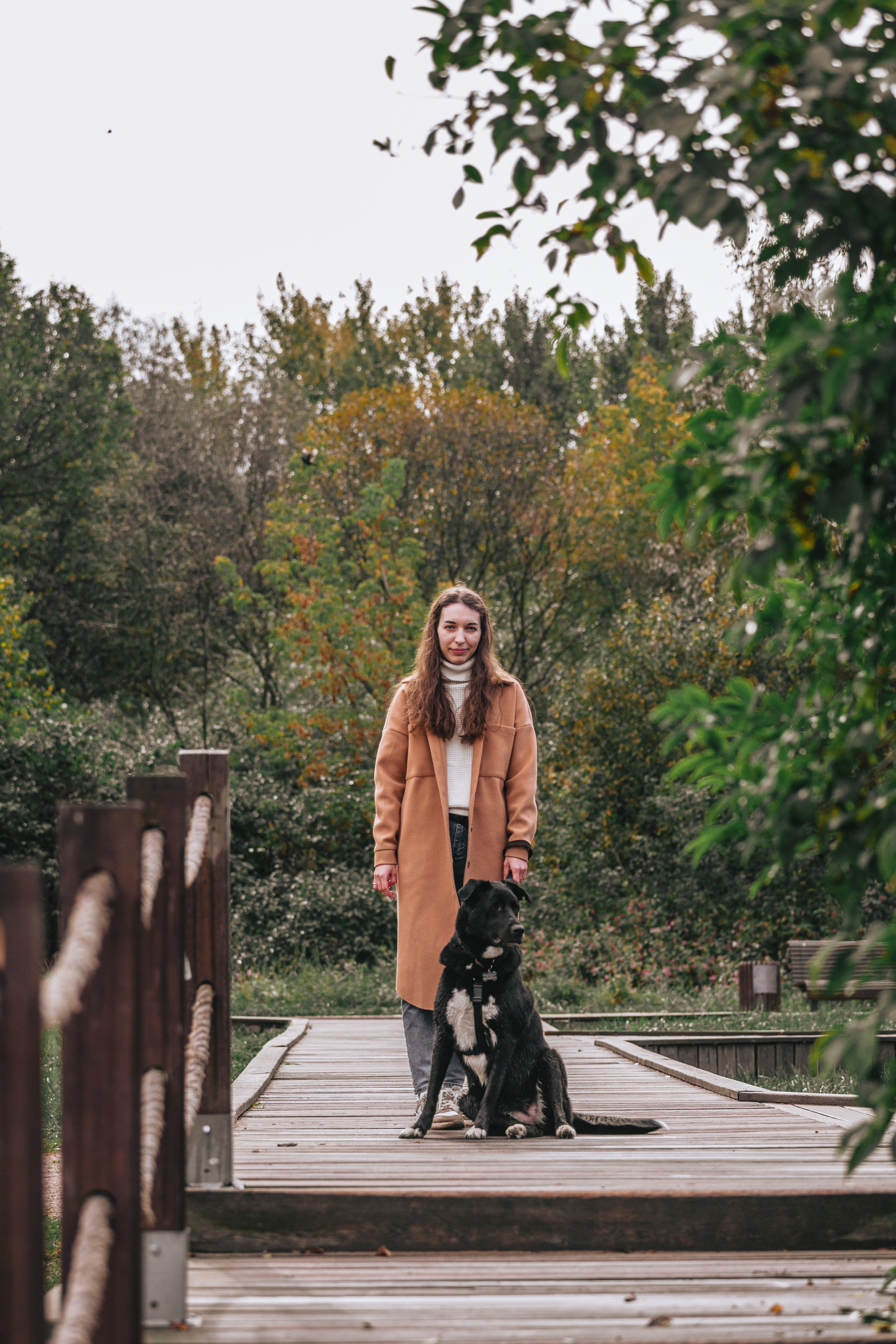 Юля и Фортуна. Фотограф-анималист Татьяна Степанова