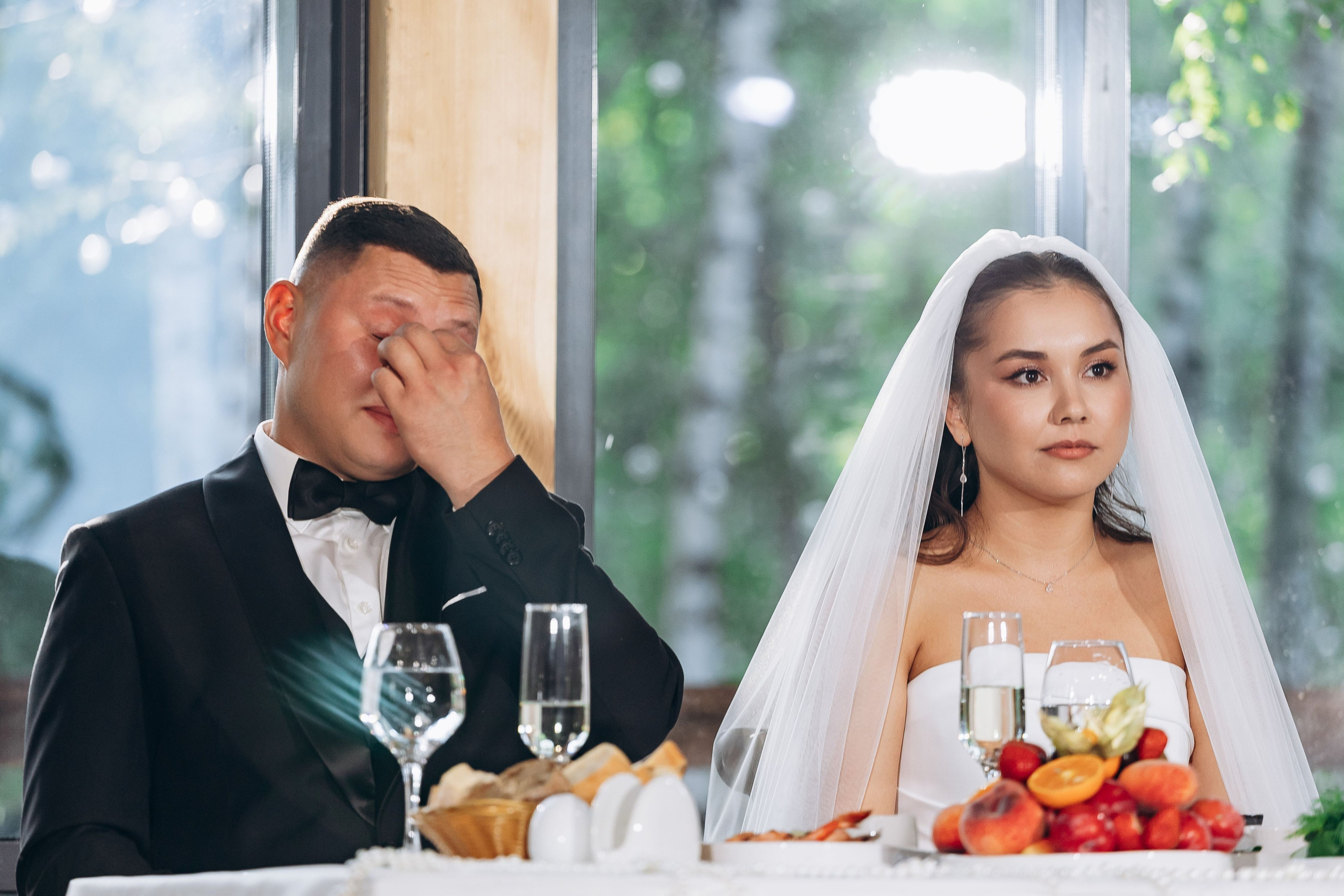 свадебный банкет в Казани. Площадка Веранда Лес. Свадебный фотограф Казань