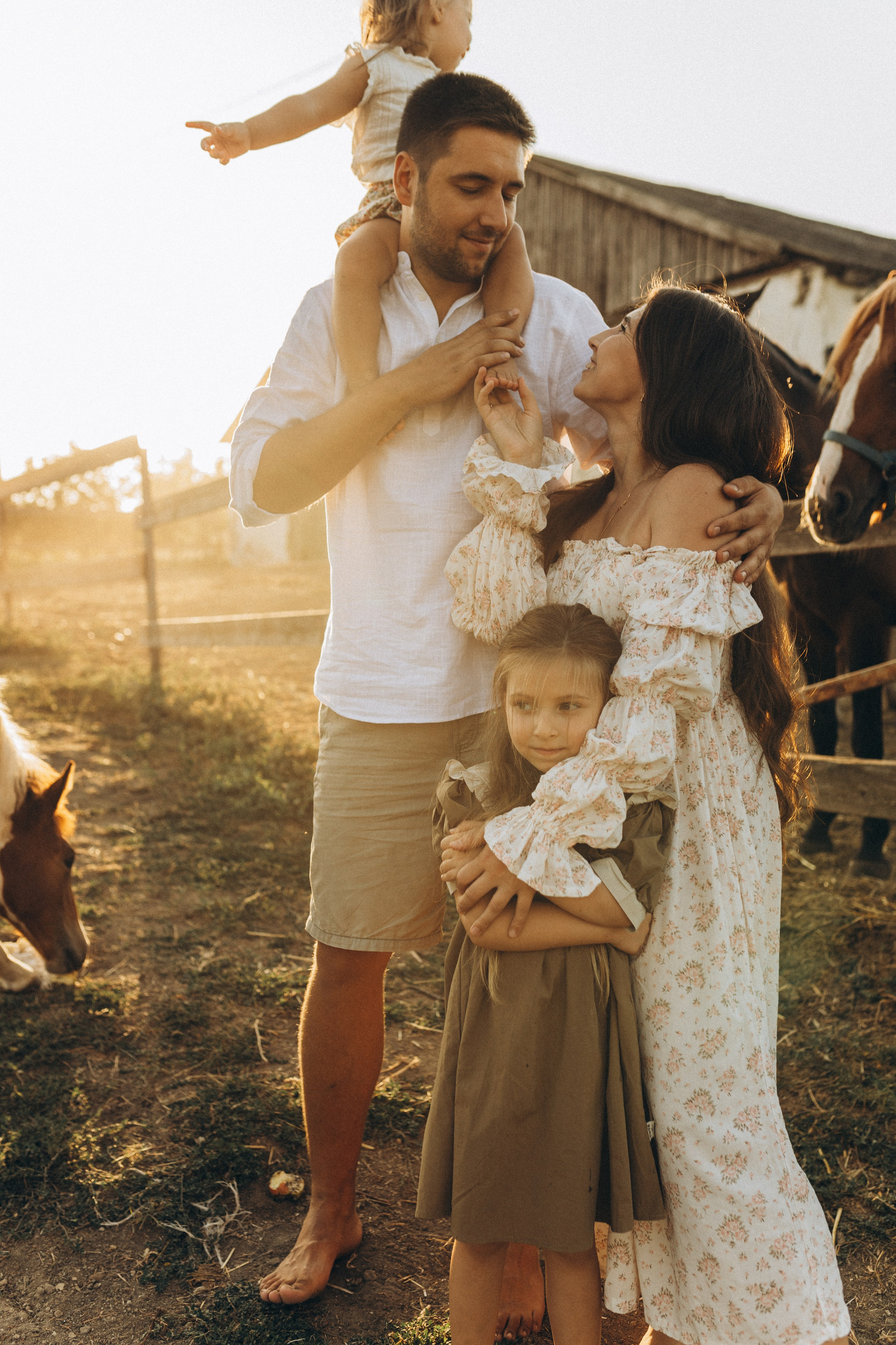 На ферме. Семейный фотограф в Новороссийске и Анапе Александра Яковлева