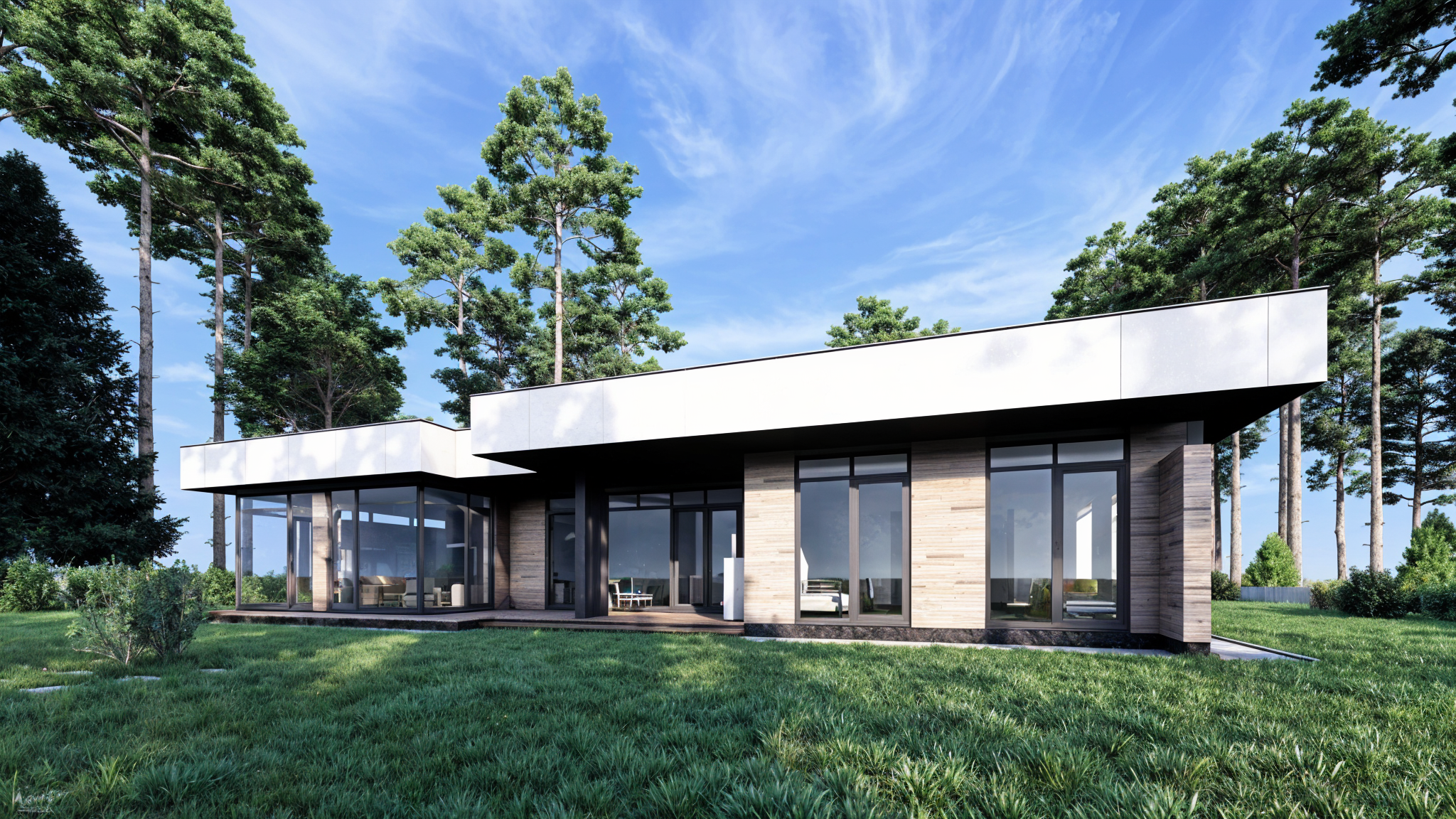 Villa H. Архитектурное проектирование