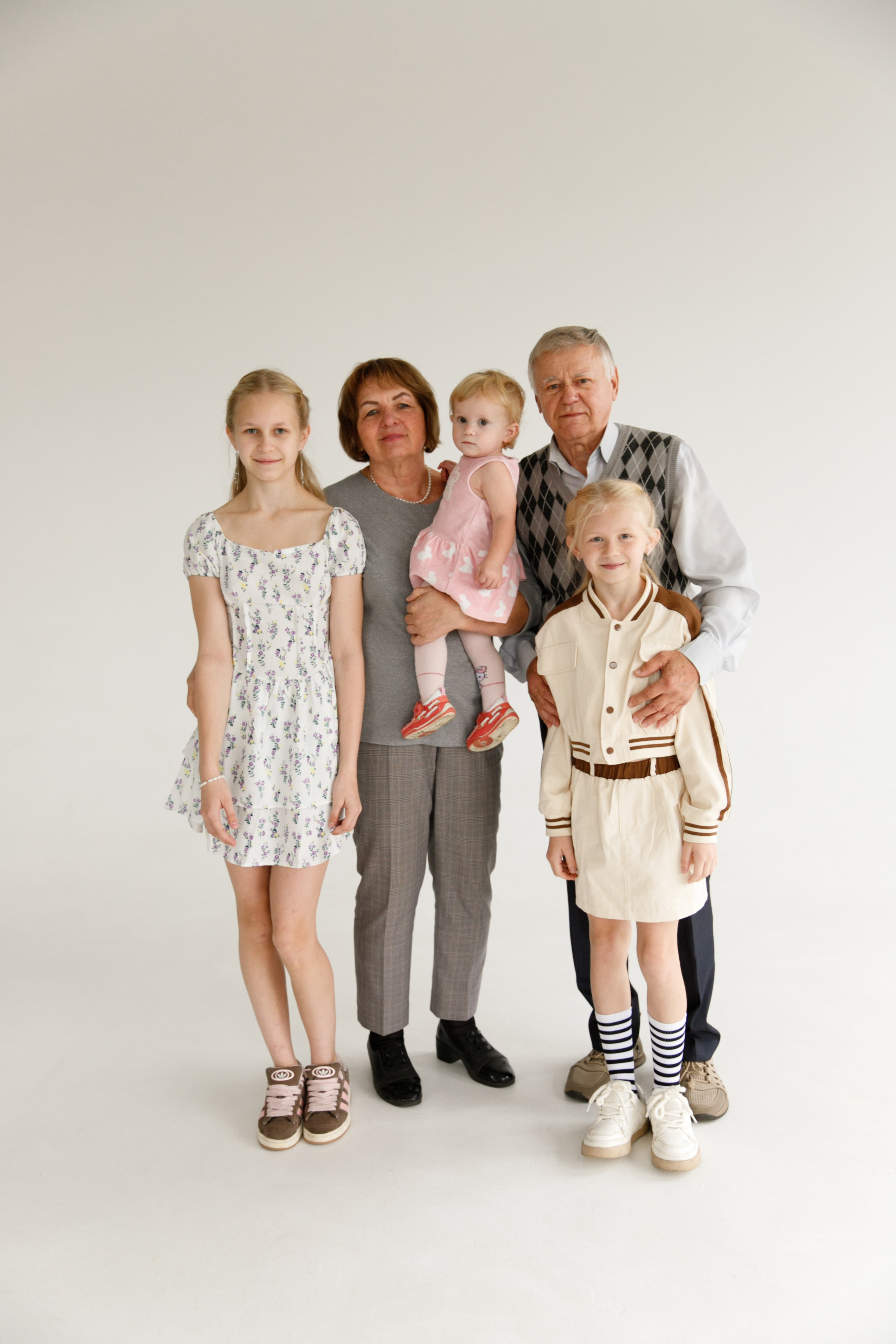 Дружная семья. Фотограф Москва и МО Анастасия Пясковская