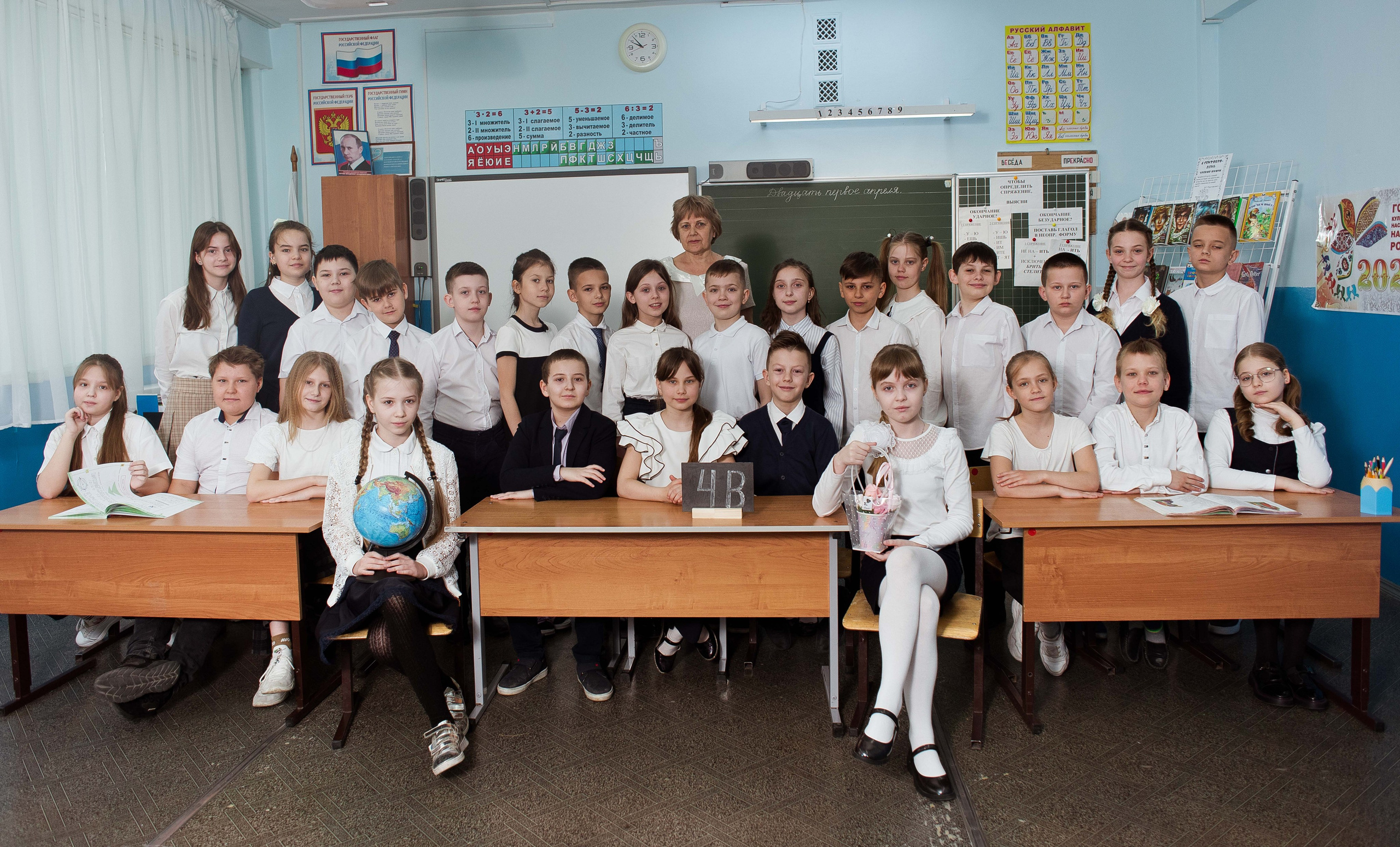 Общие фото класса (4 класс). Свадебный и семейный фотограф Яна Стражева. Волгоград, Москва