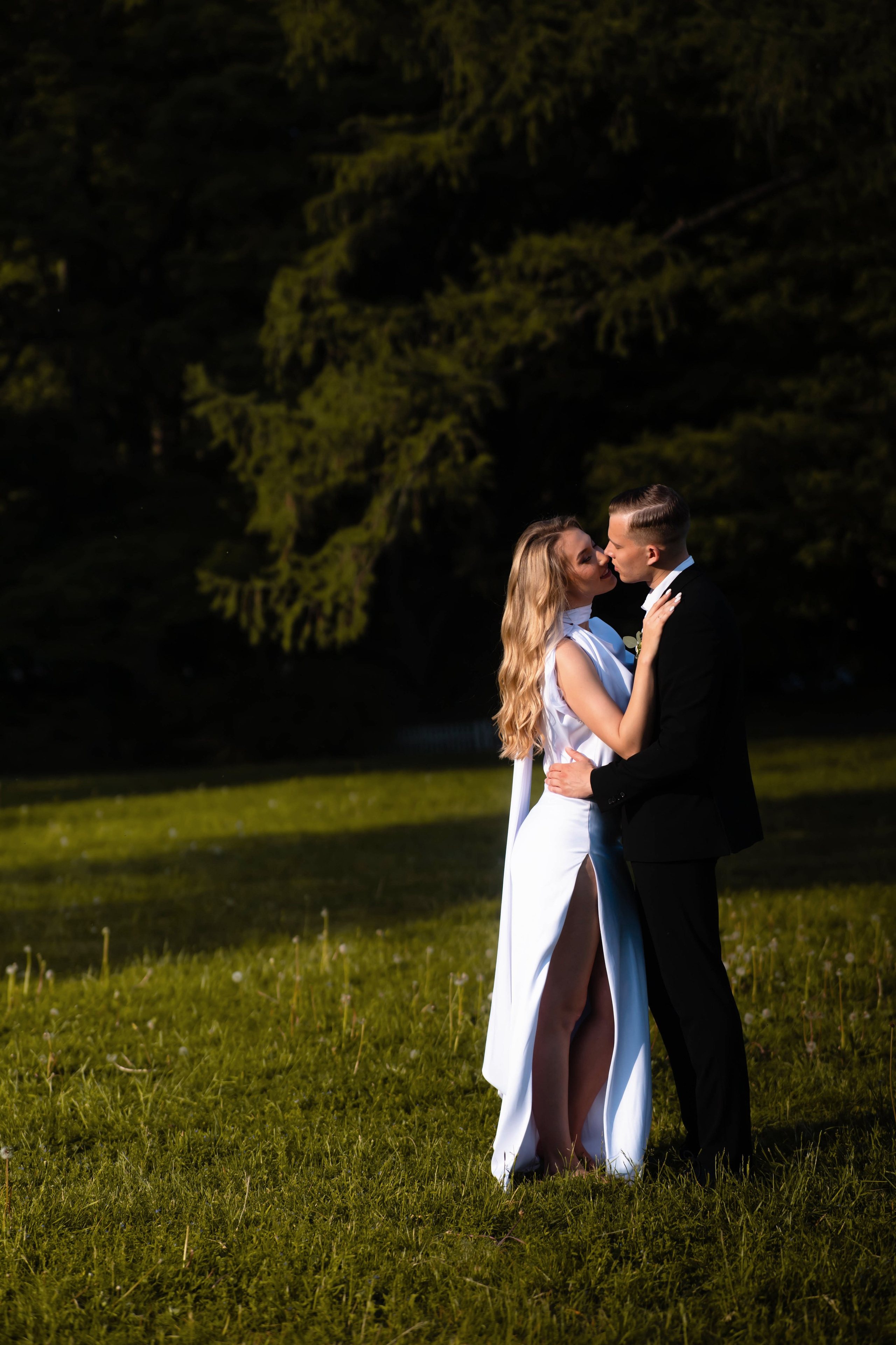 Свадебная фотосессия на Елагином острове в СПб