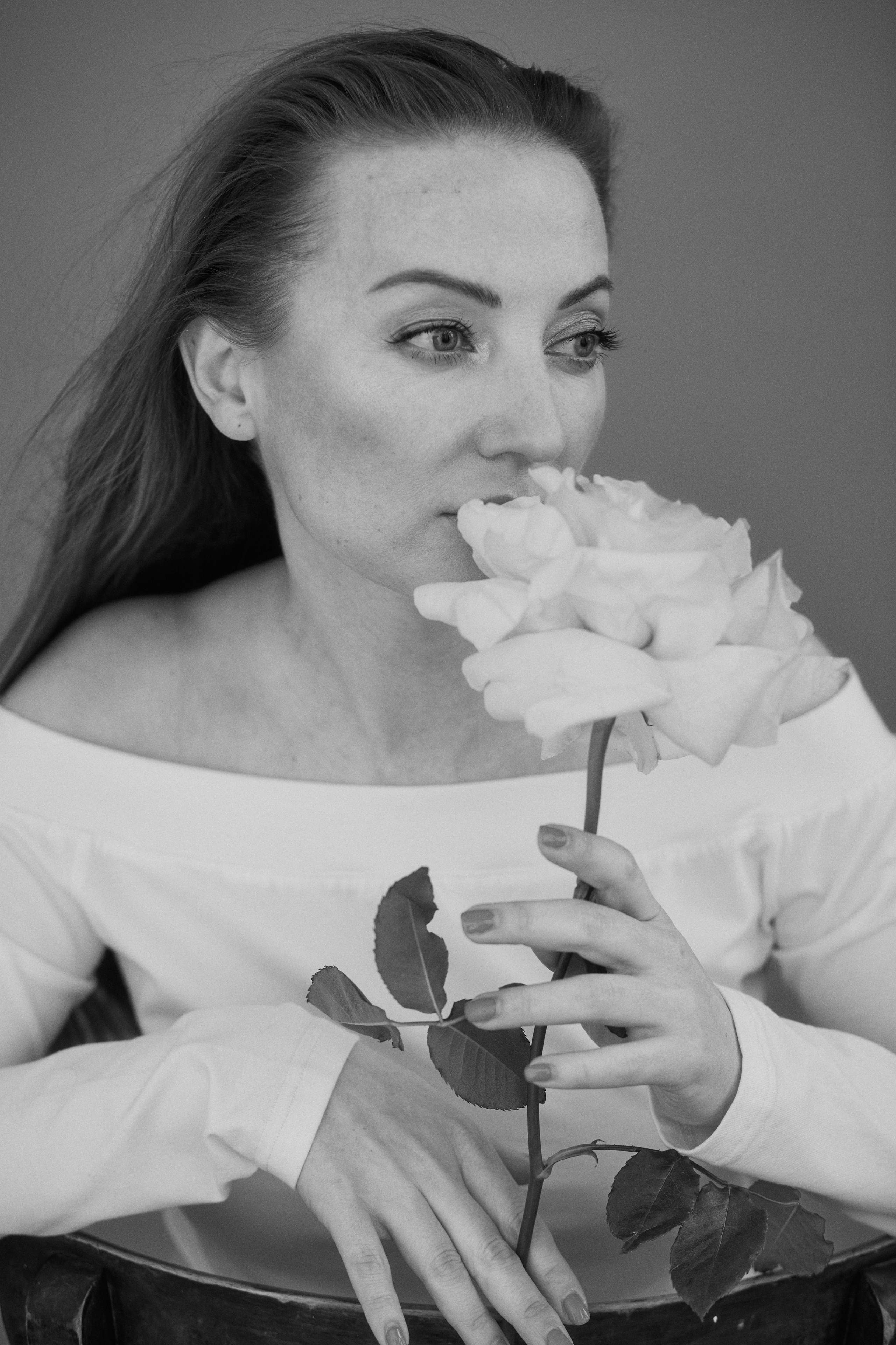 Фотоссесия в студии с цветами. Оксана Кузь|фотограф и продюсер