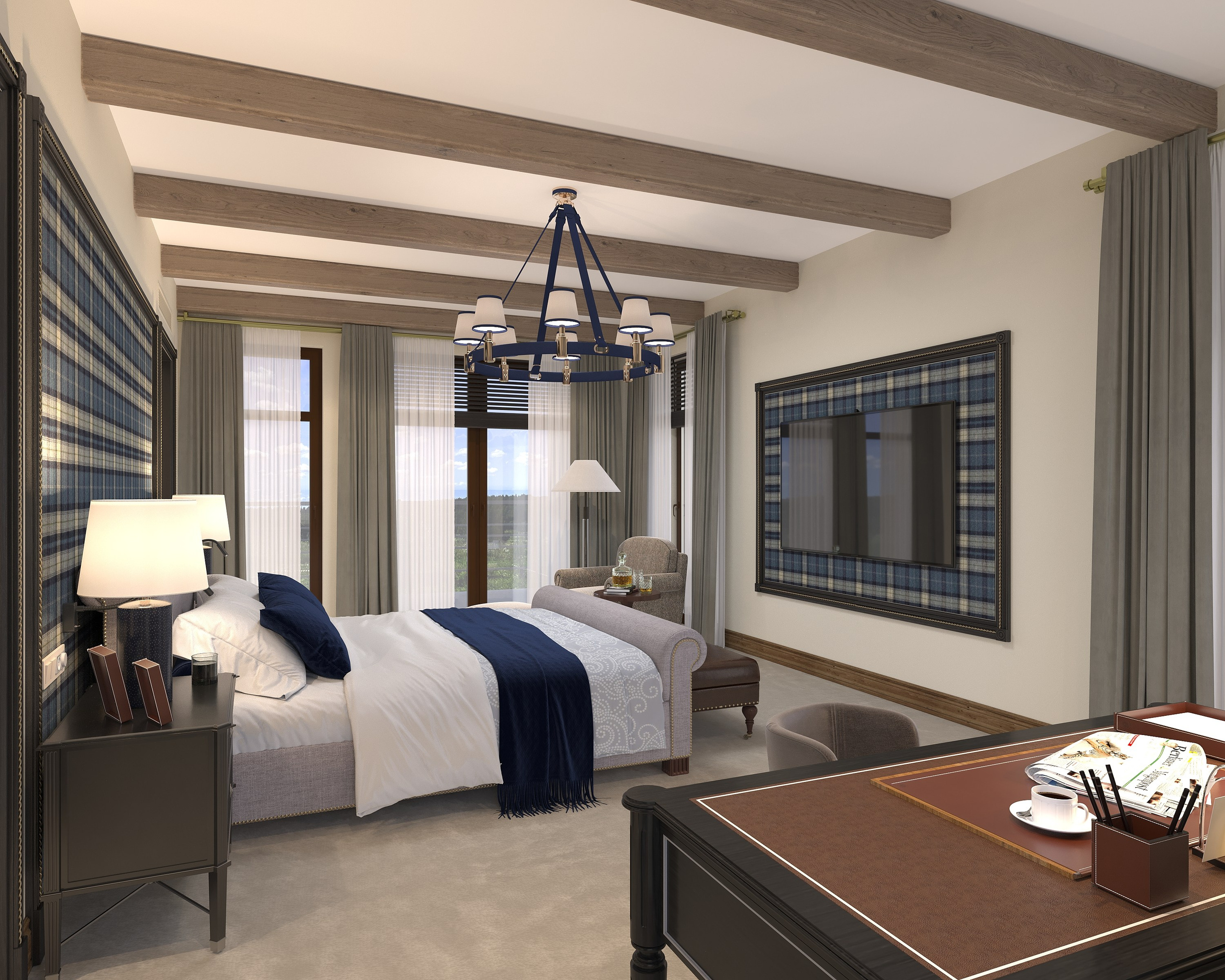 Бутик-отель/ Рублево-Успенское шоссе, МО. Визуализация и анимация в Москве — Андрей Епифанов