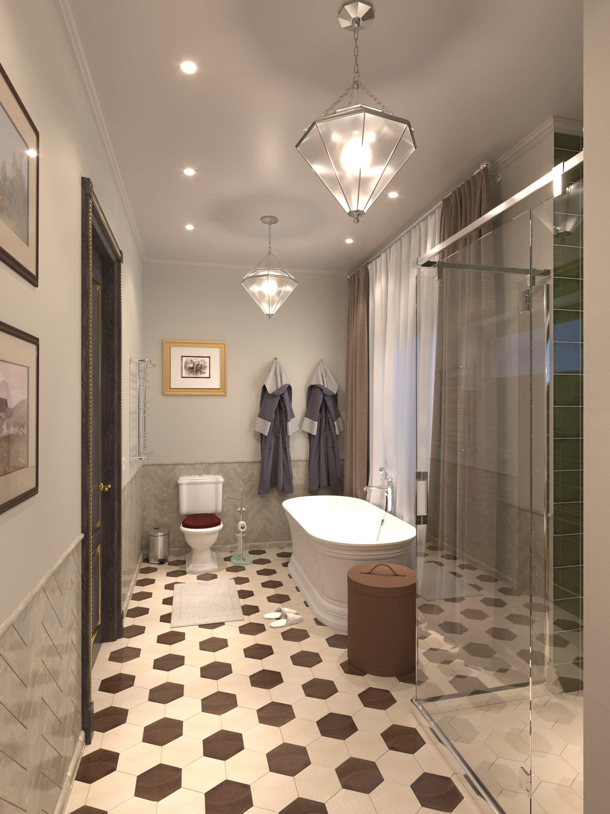 Бутик-отель/ Рублево-Успенское шоссе, МО. Визуализация и анимация в Москве — Андрей Епифанов