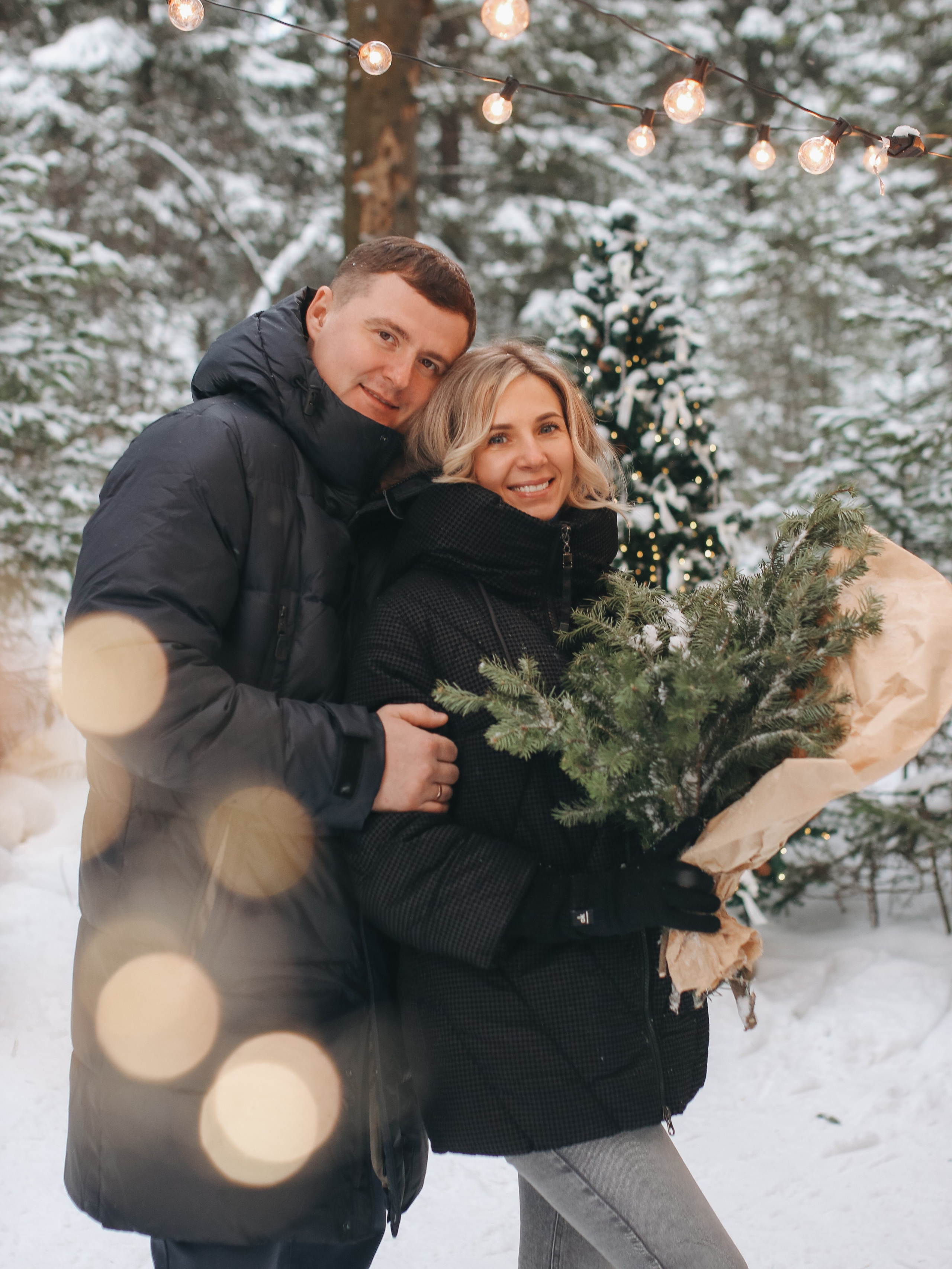 Лес зима. Семейный фотограф в Кемерово Мария Дорожко