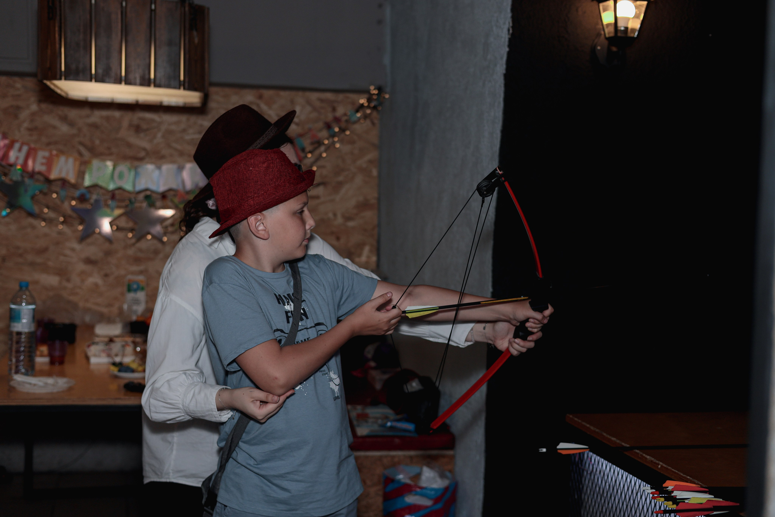 День рождение в стрелковом клубе. Фотограф Надршина Лилия