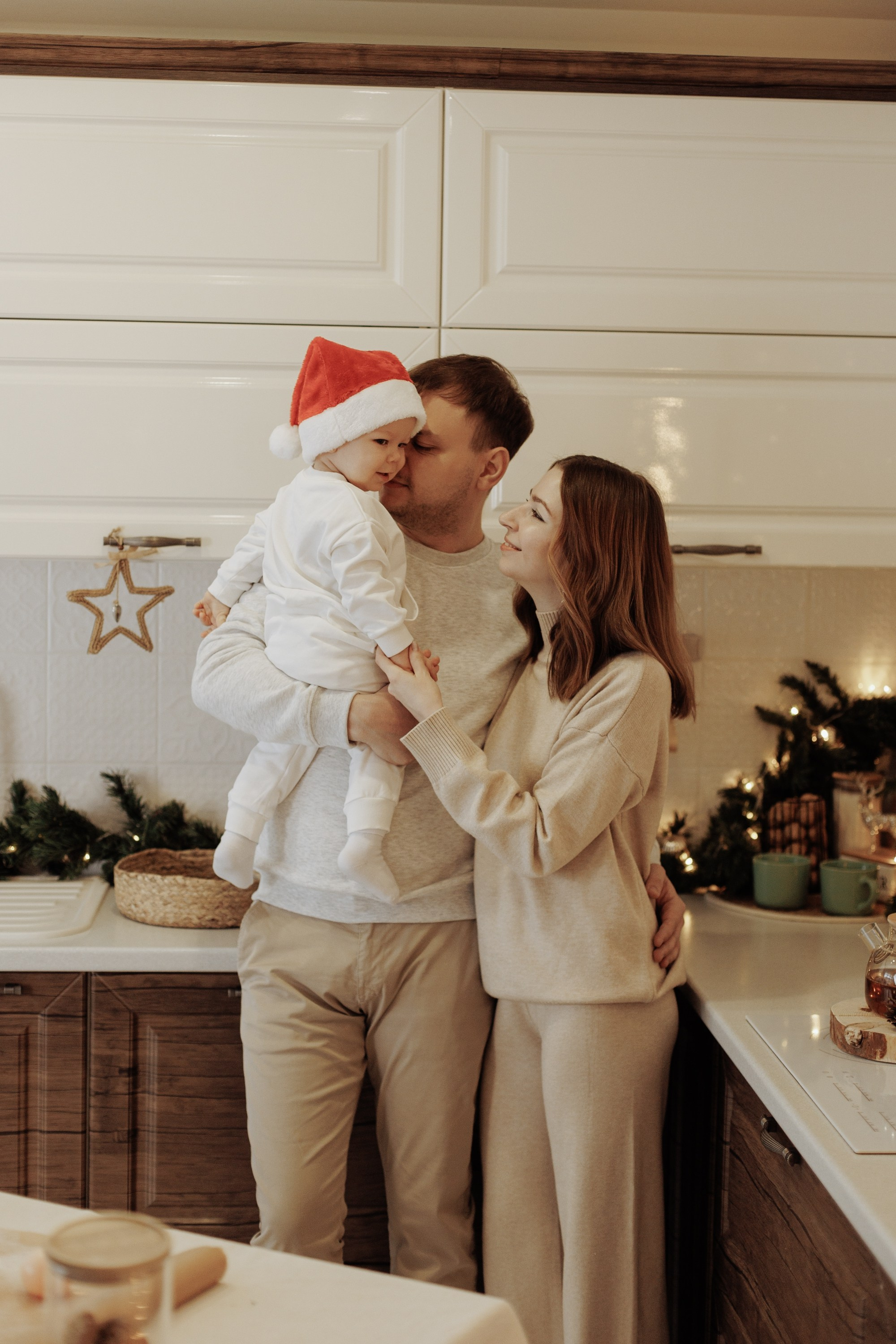 Семейная фотосессия «студия». Свадебный фотограф