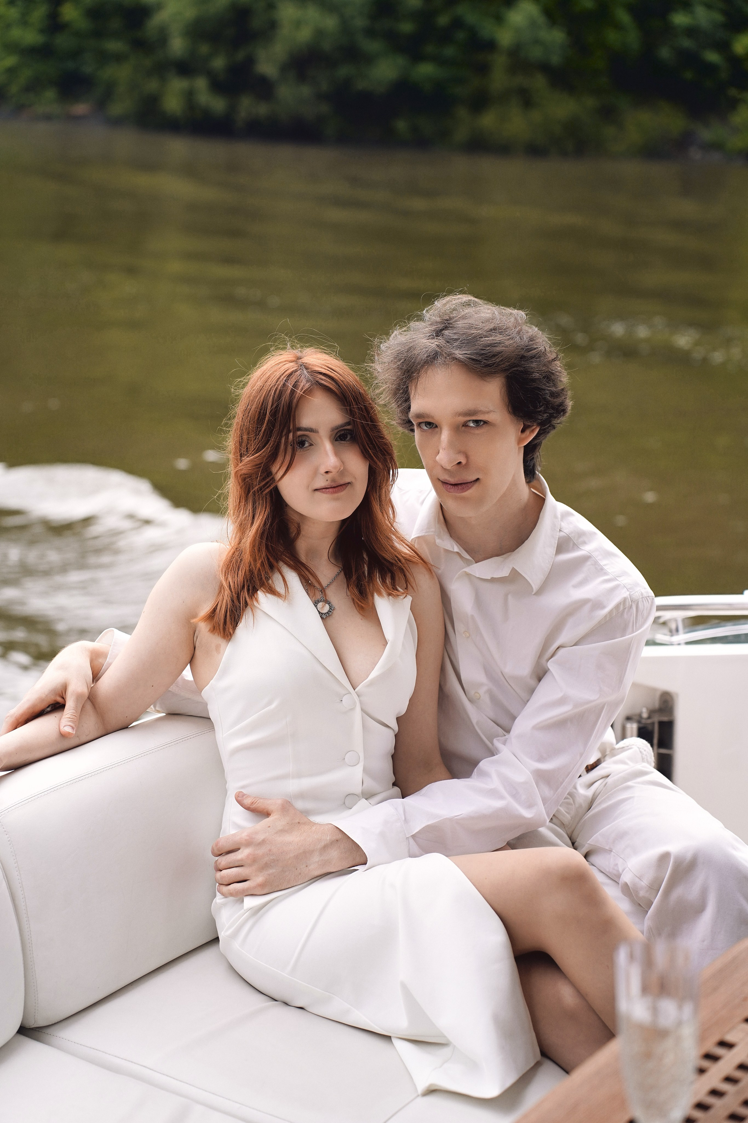 На яхте. Фотограф