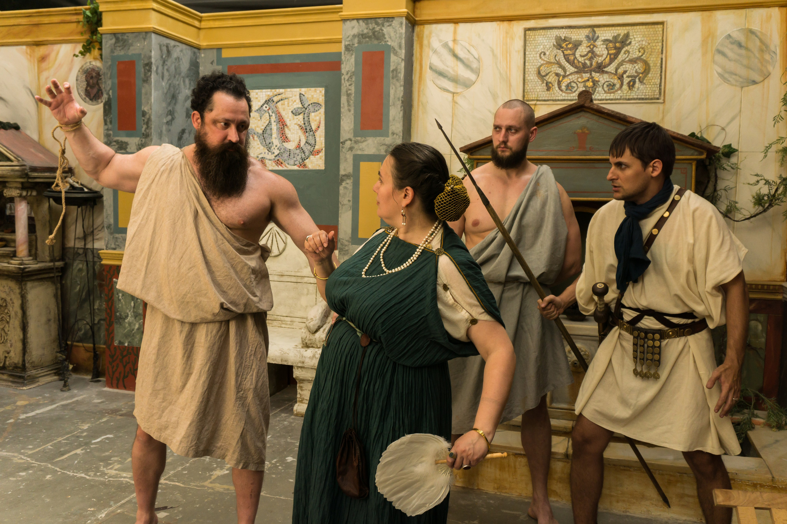 Греческие постановочные кадры. Фотограф