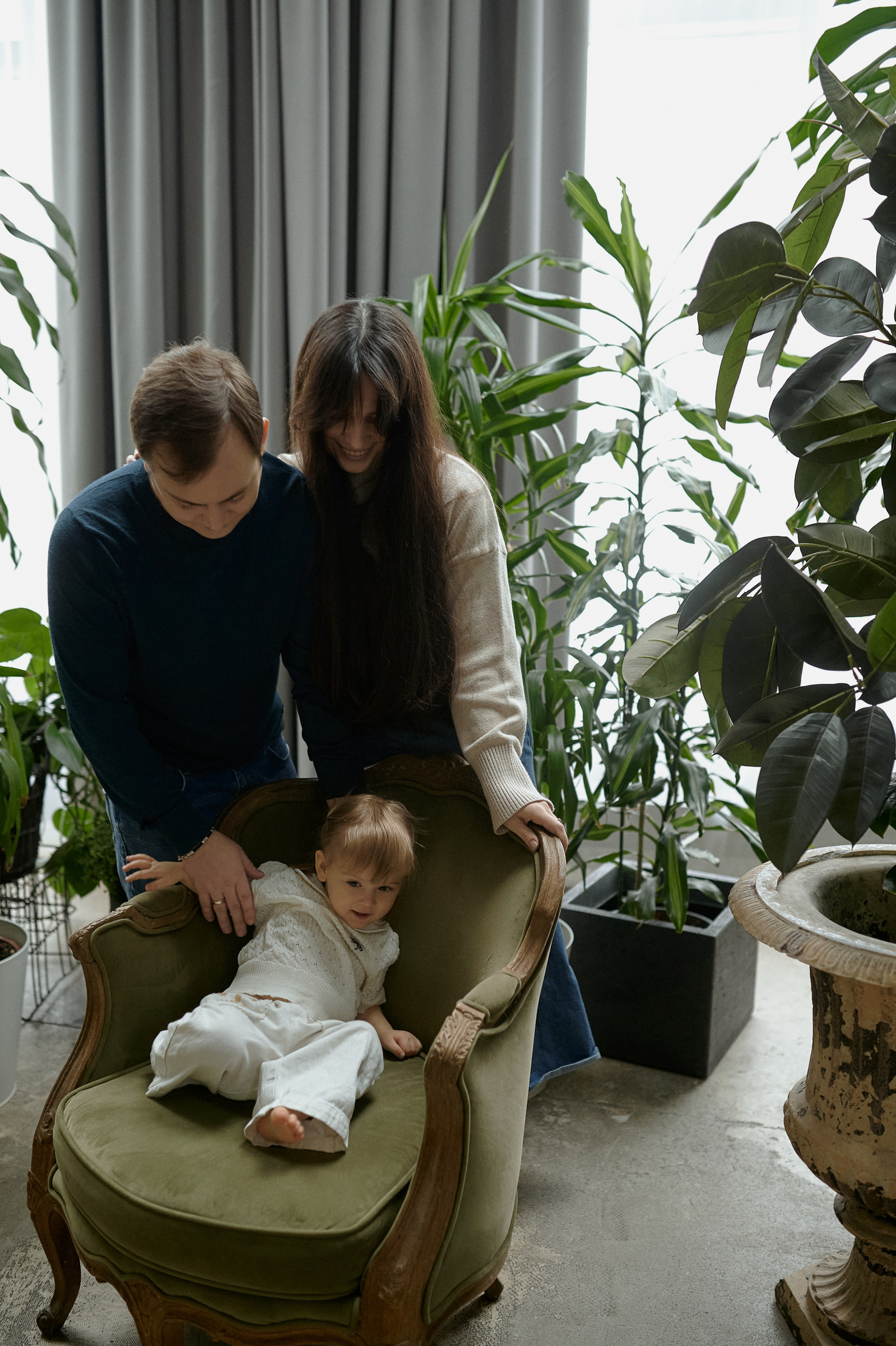 Илья, Ирина и Ева. Семейный и свадебный lifestyle-фотограф в Москве Мария Петрова